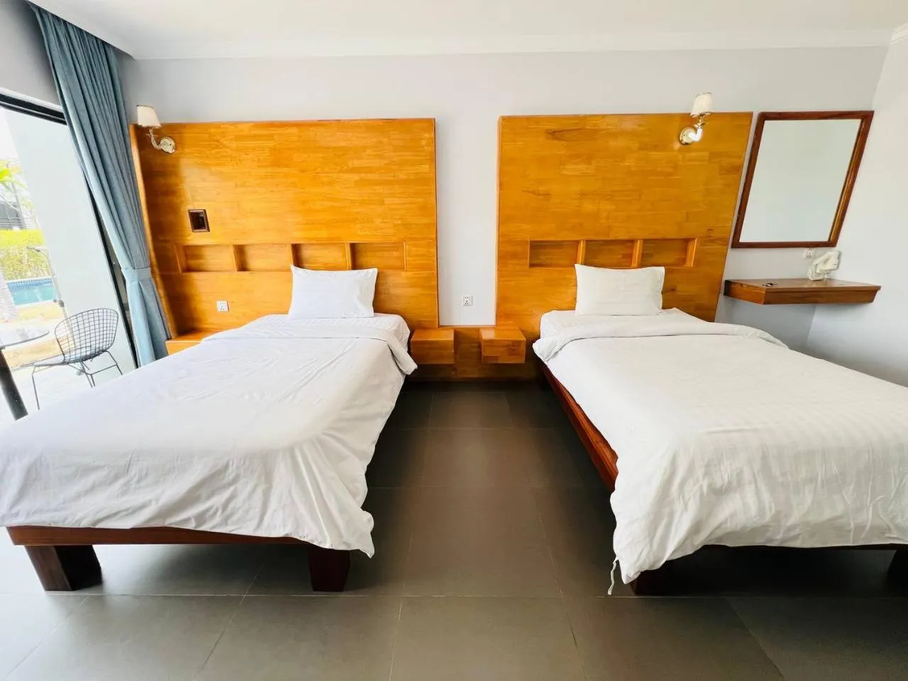 Bed in Sandy Clay Bungalows