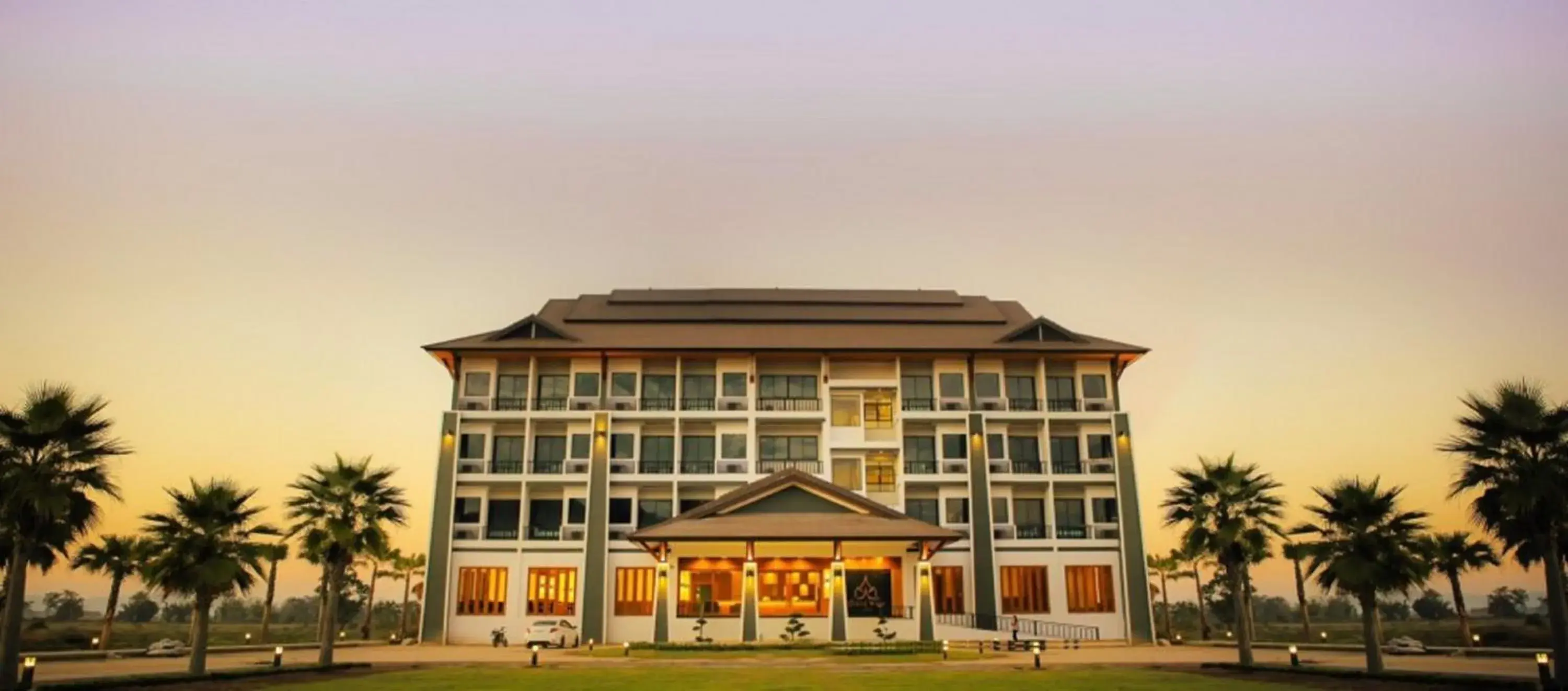 Patio in Sann View Hotel Patio in Sann View Hotel