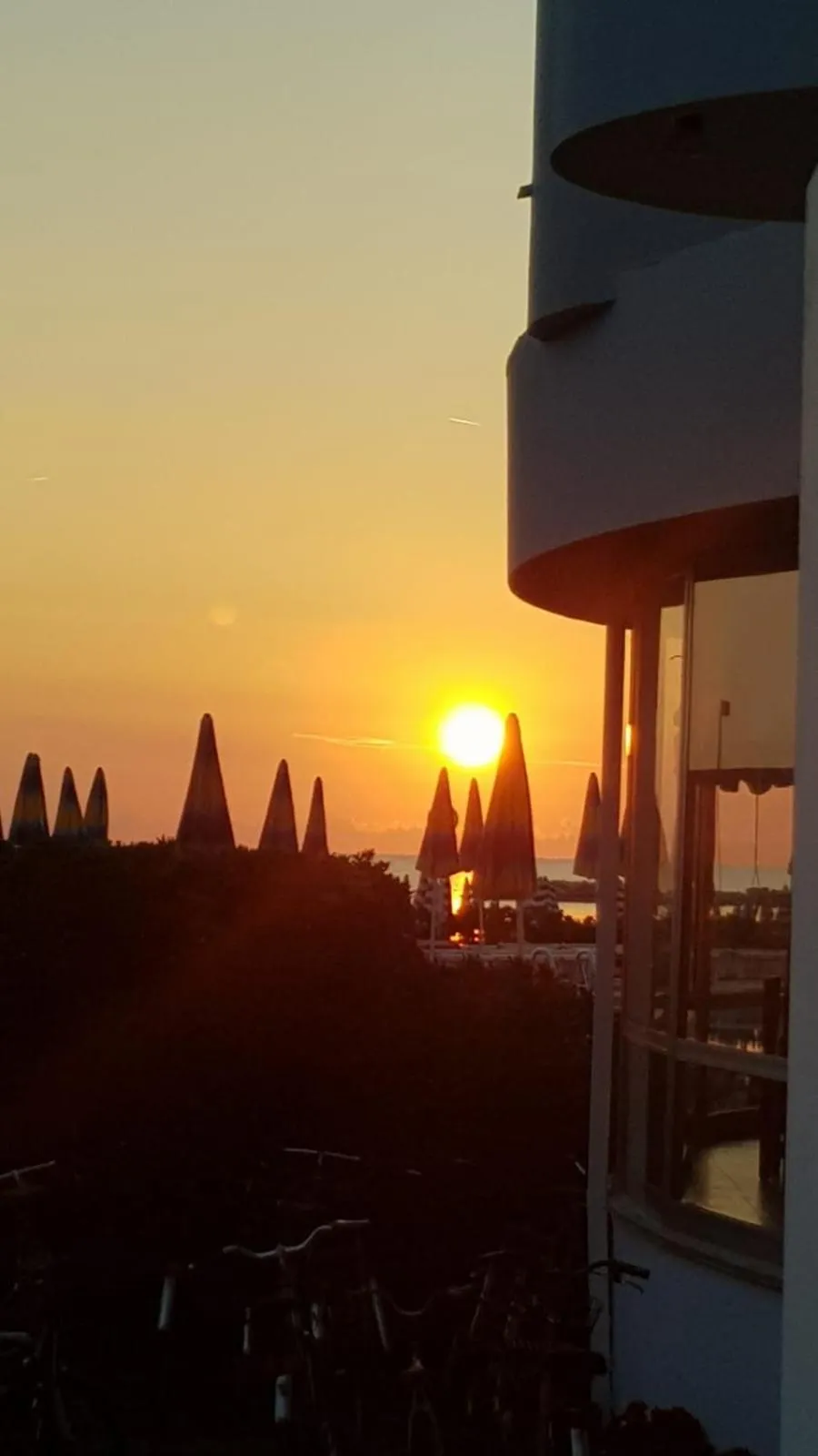 Sunrise in Hotel Marco