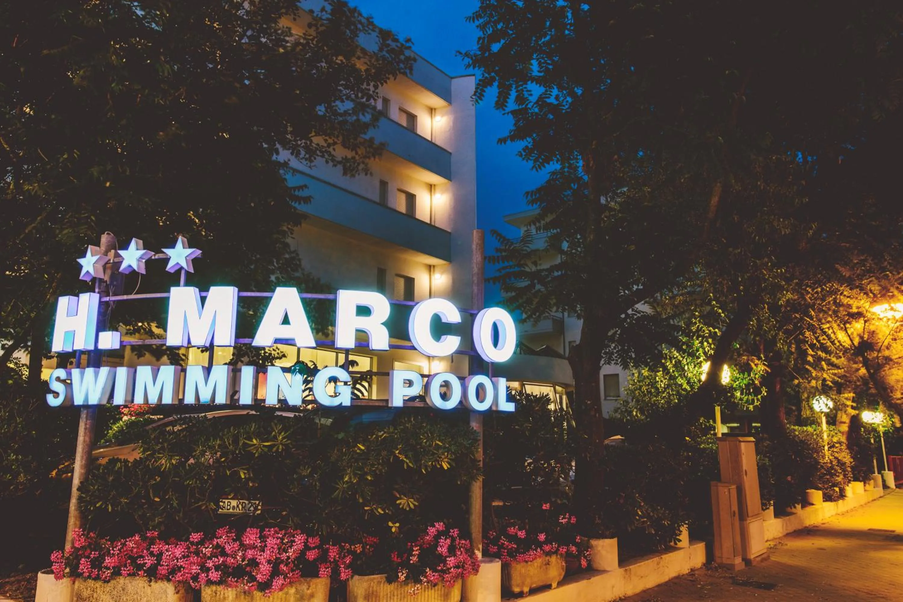 Street view in Hotel Marco