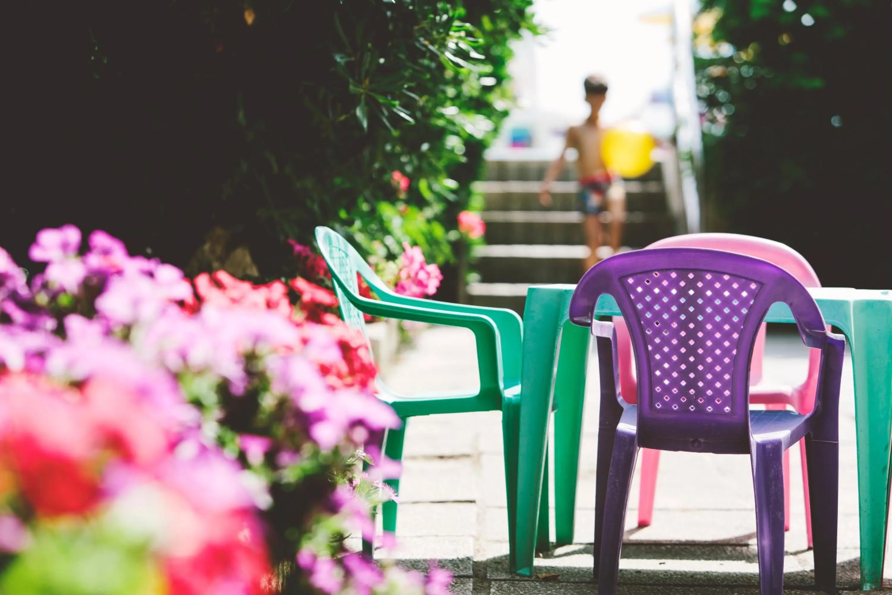 Garden in Hotel Marco