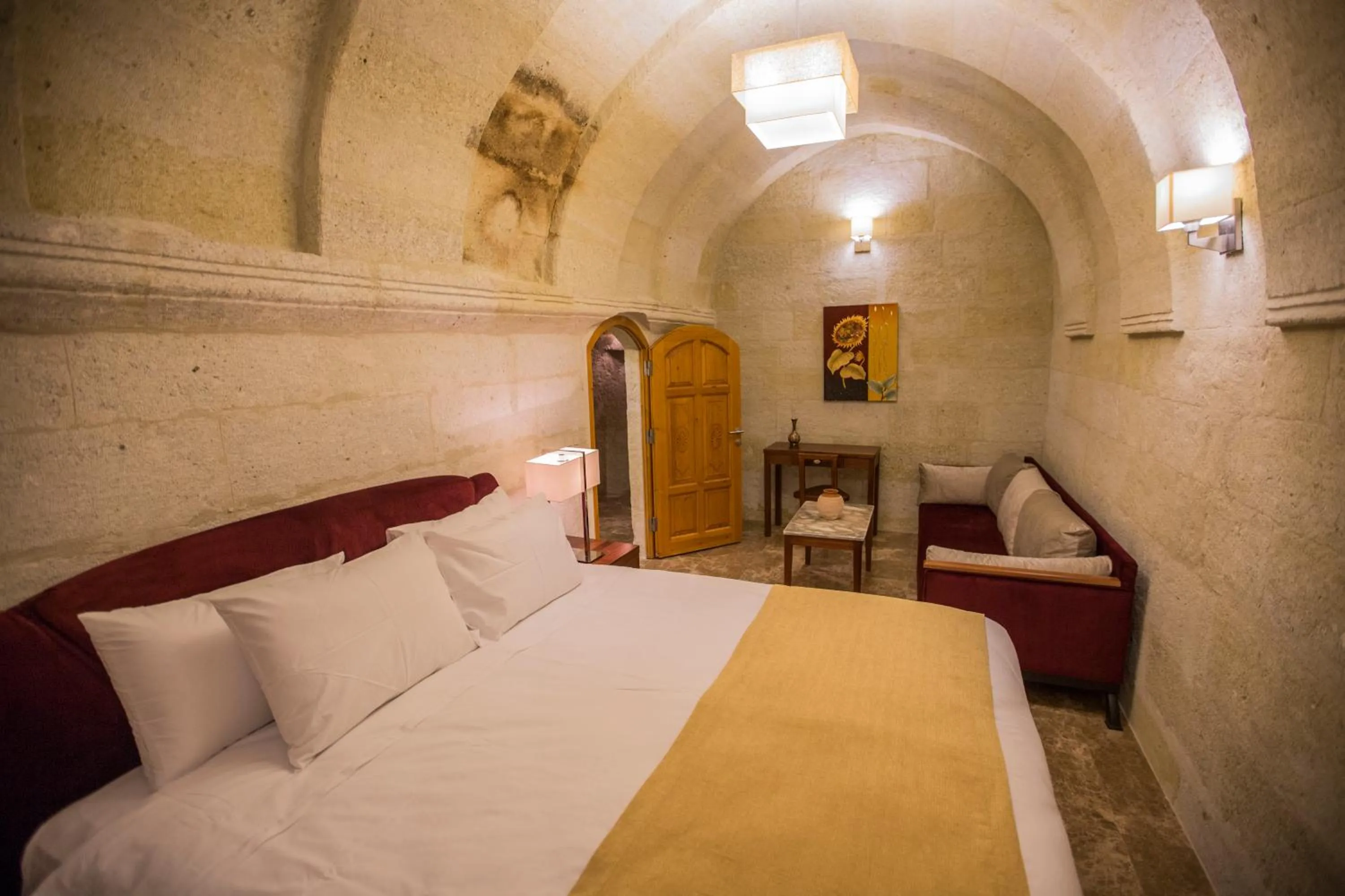 Bedroom, Bed in Agarta Cave Hotel