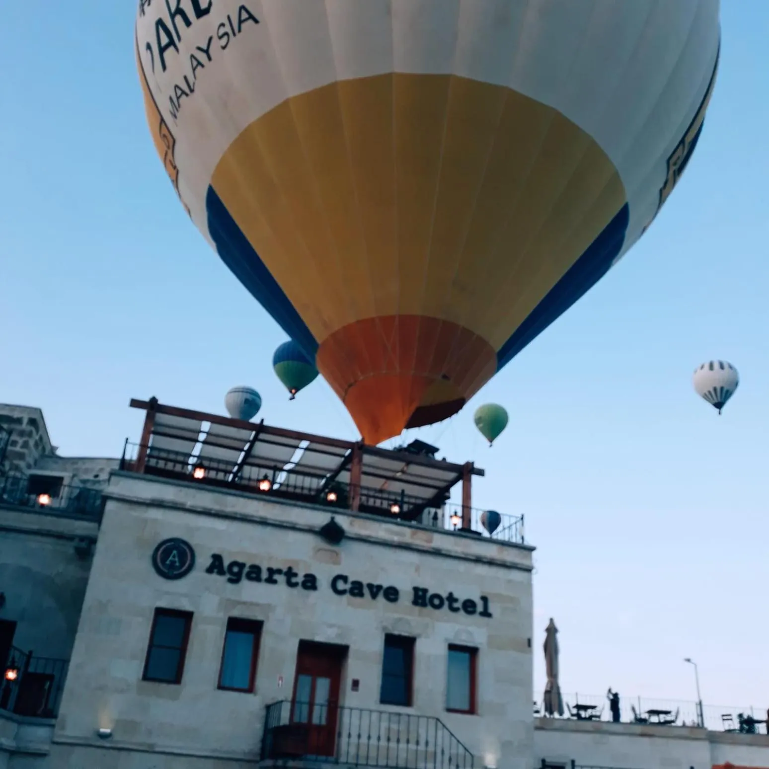 Bird's eye view in Agarta Cave Hotel