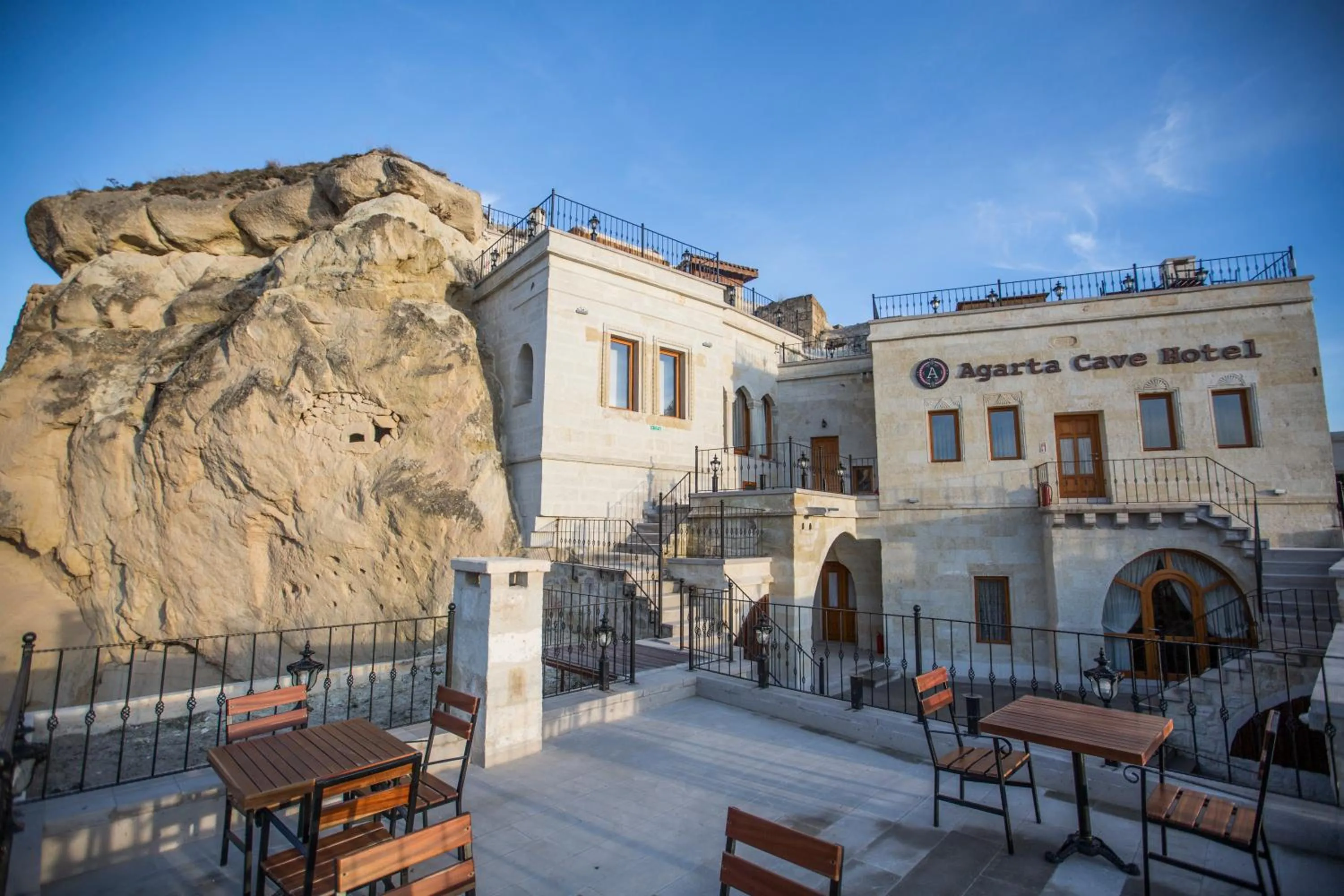 Property building in Agarta Cave Hotel