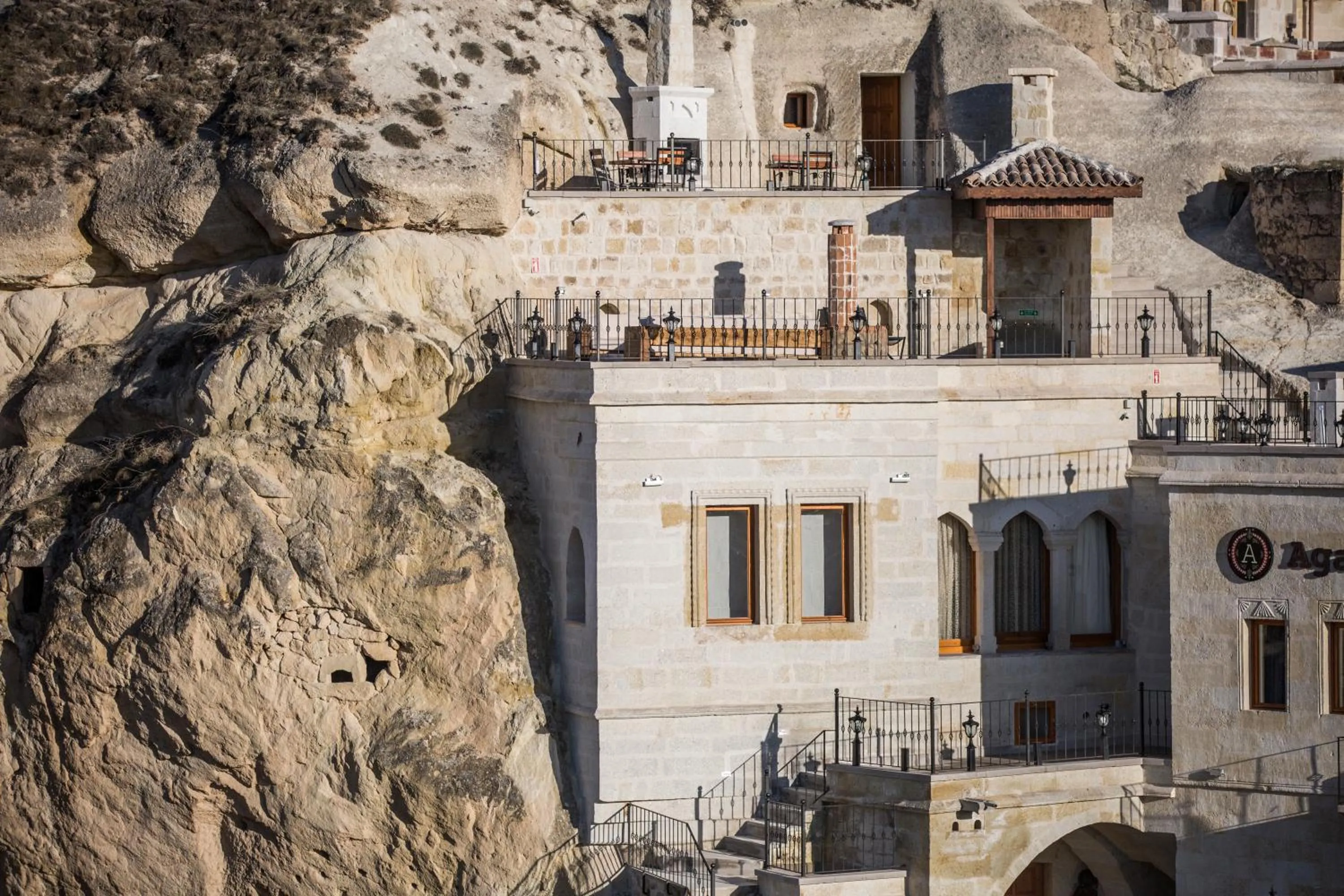 Property building in Agarta Cave Hotel