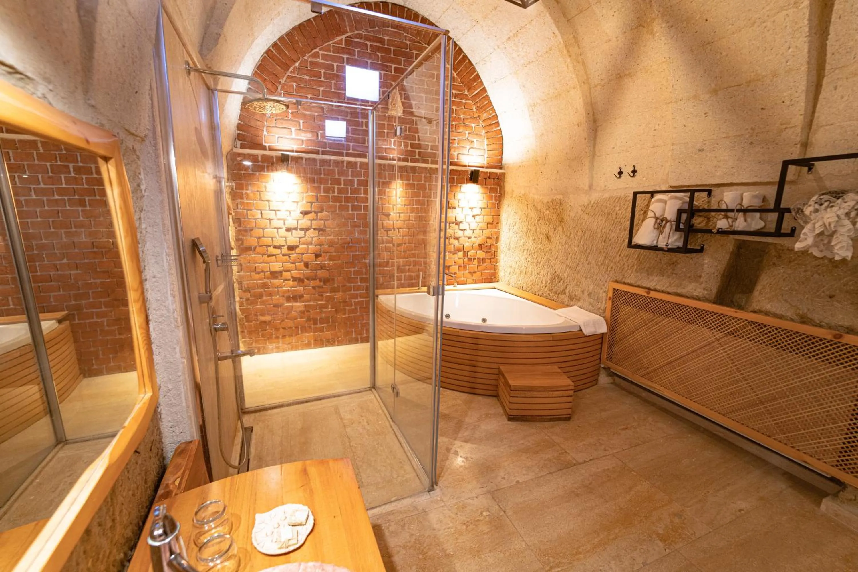 Bathroom in Agarta Cave Hotel