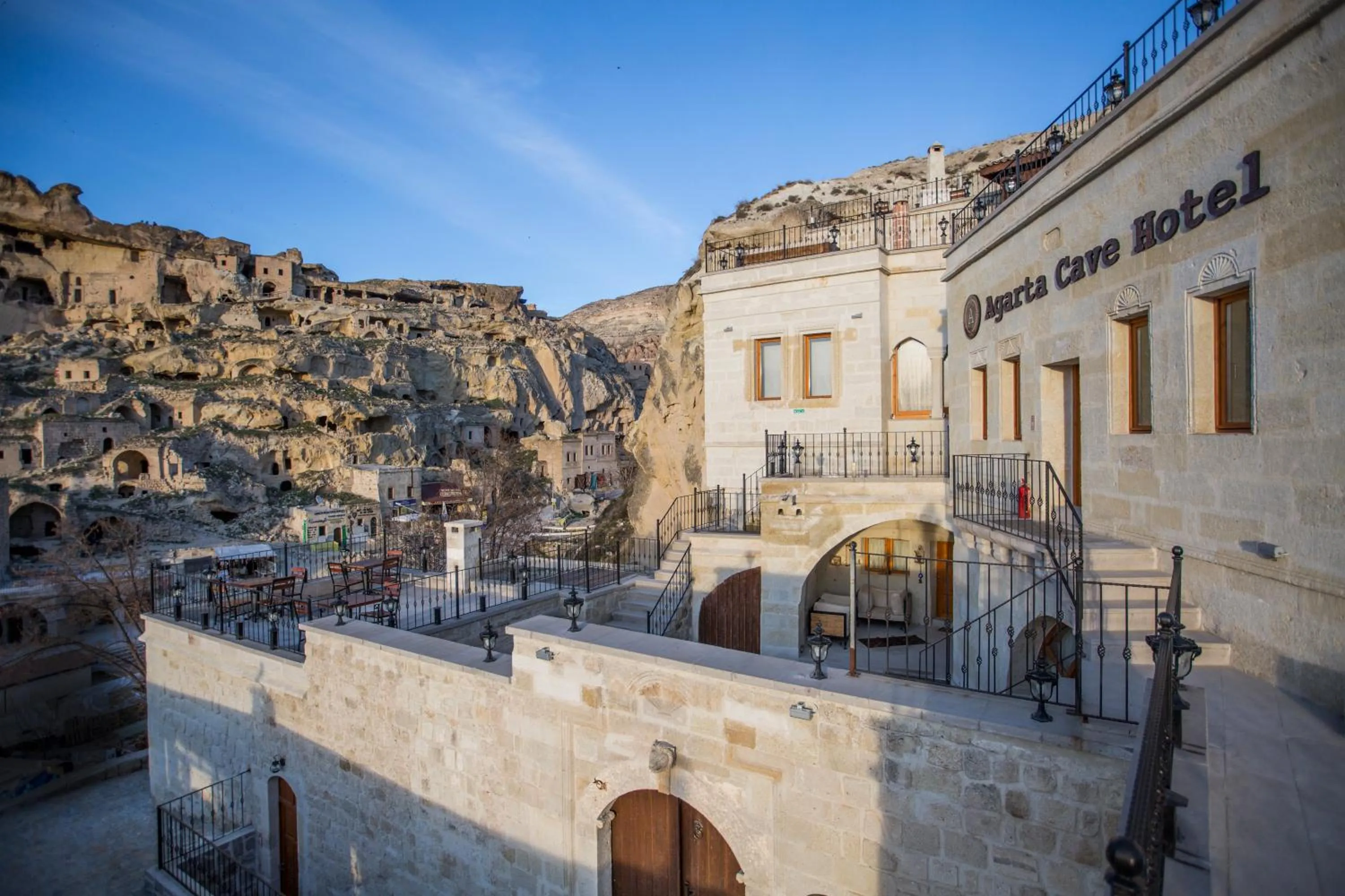 Property building in Agarta Cave Hotel
