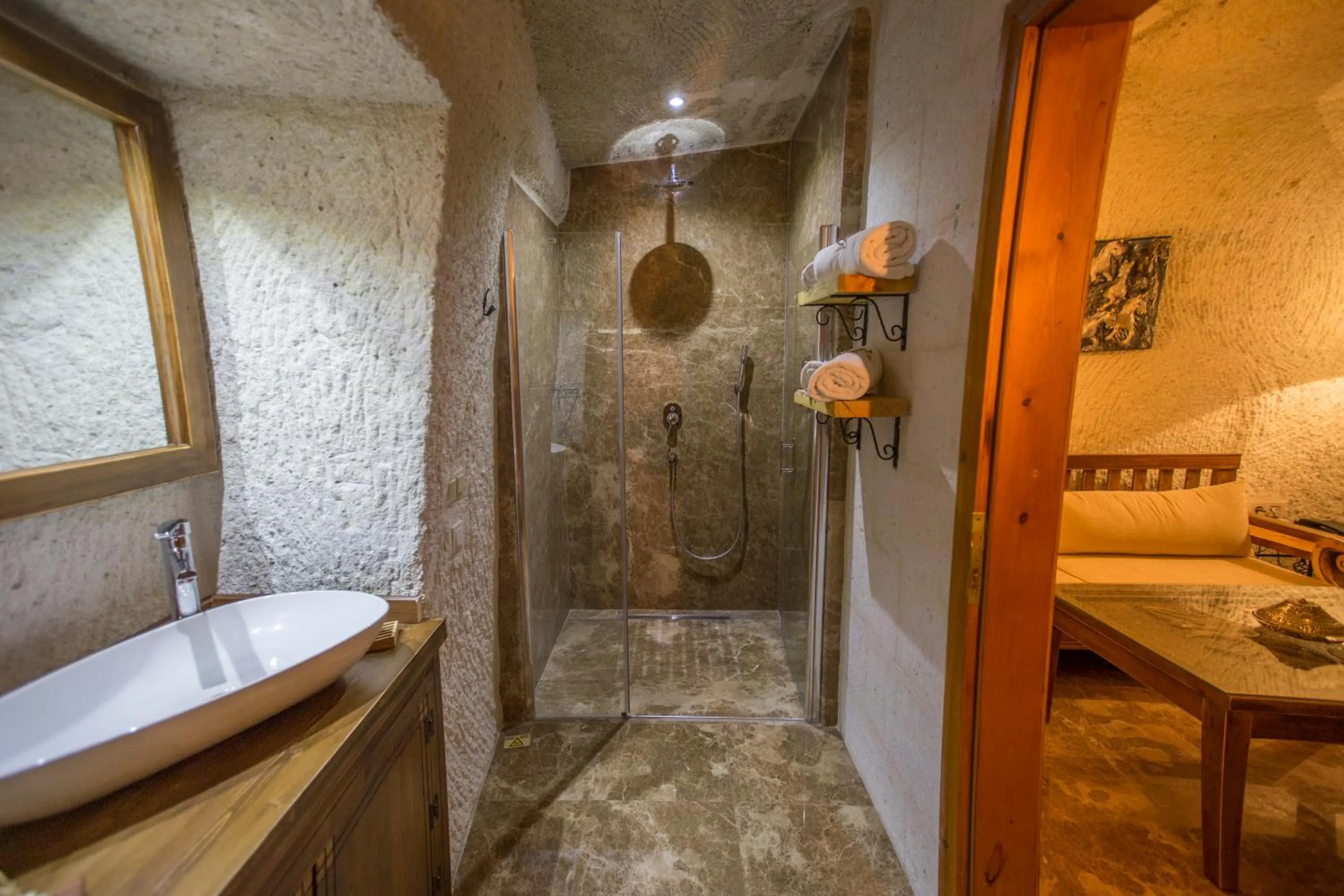 Bathroom in Agarta Cave Hotel