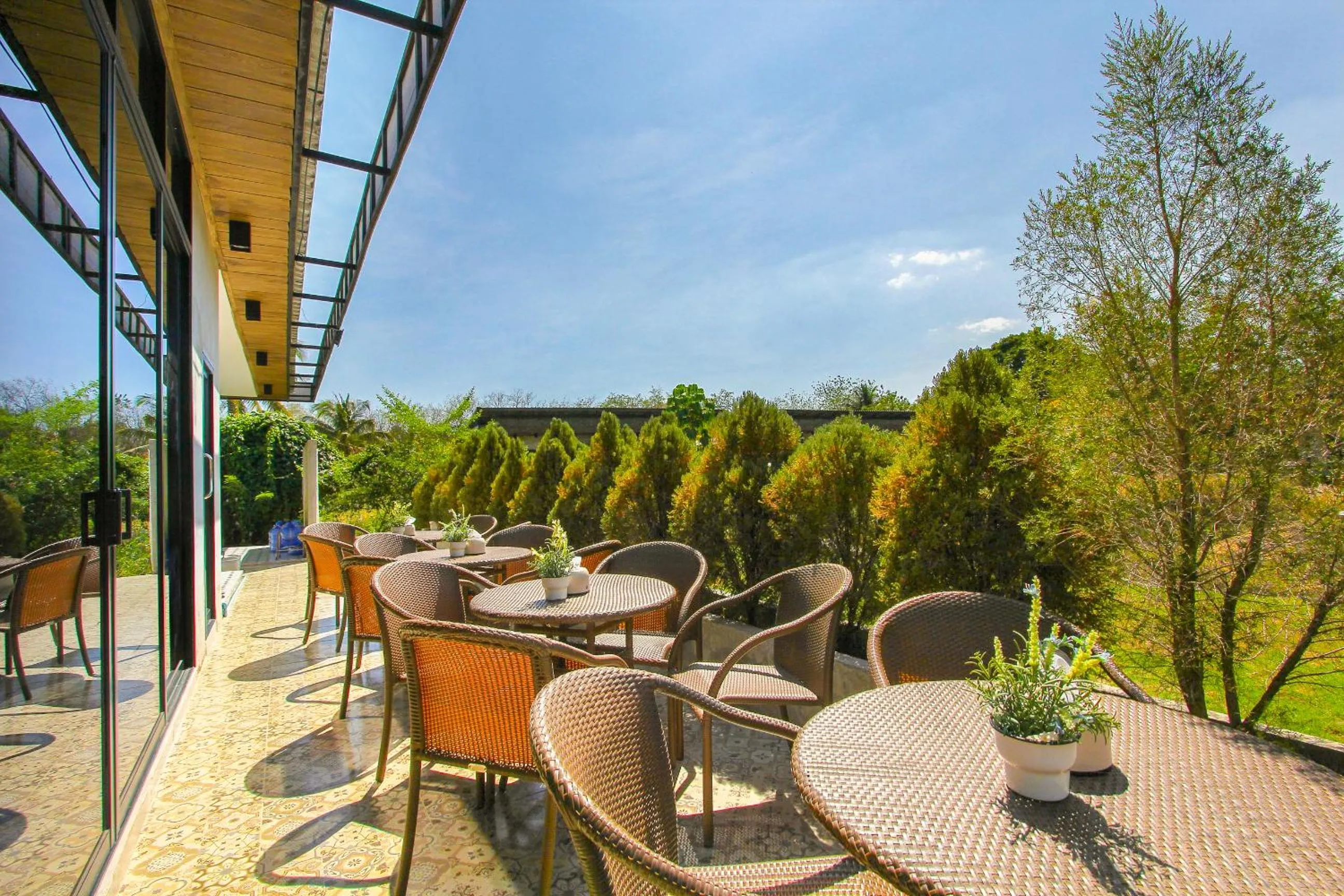 Garden in White Knot Khao Yai