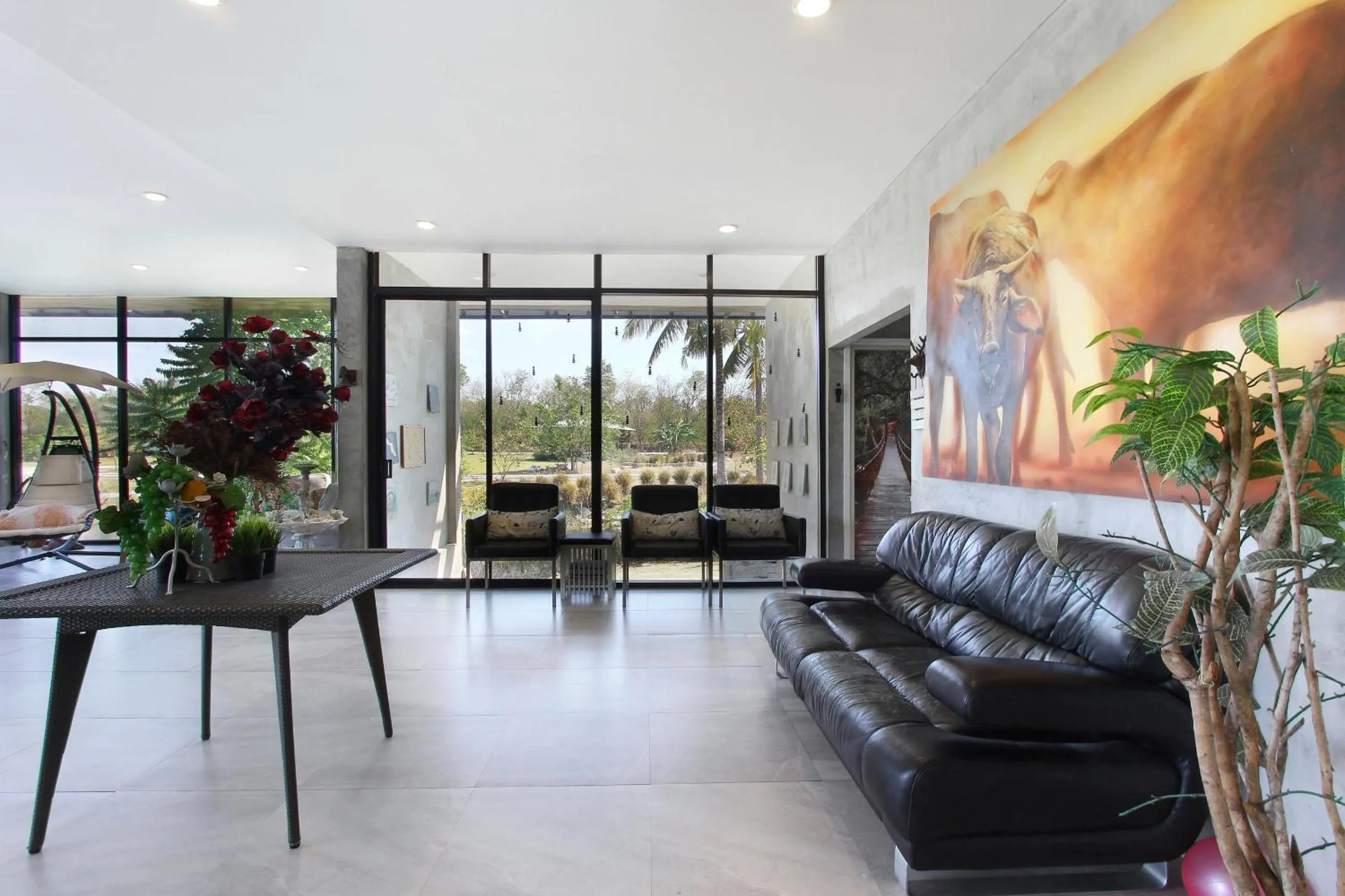 Lobby or reception in White Knot Khao Yai