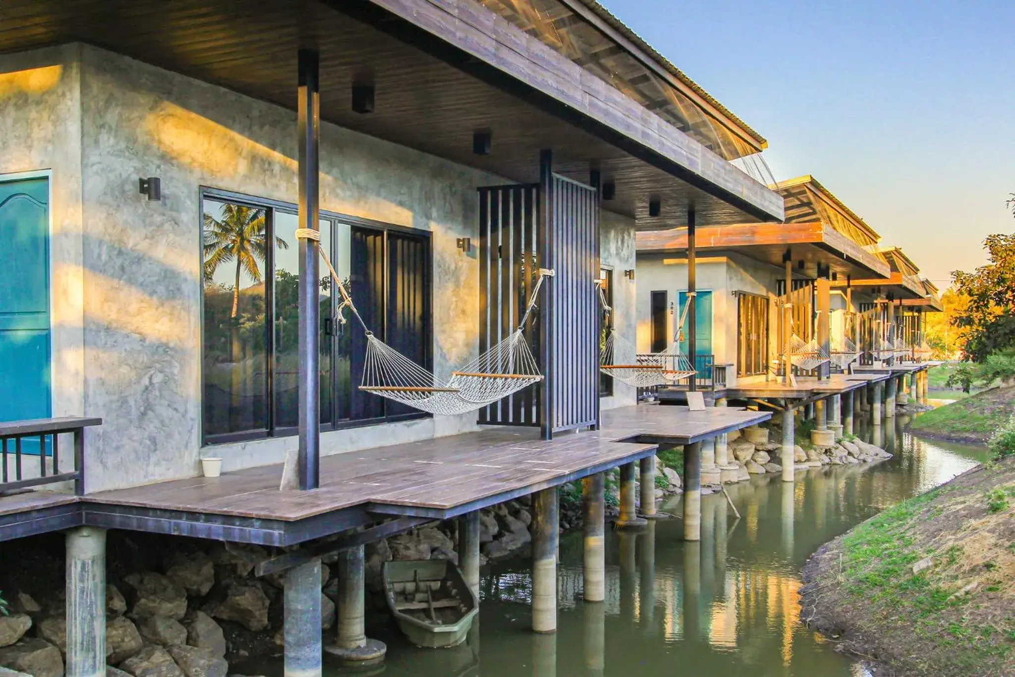 Garden view in White Knot Khao Yai Garden view in White Knot Khao Yai