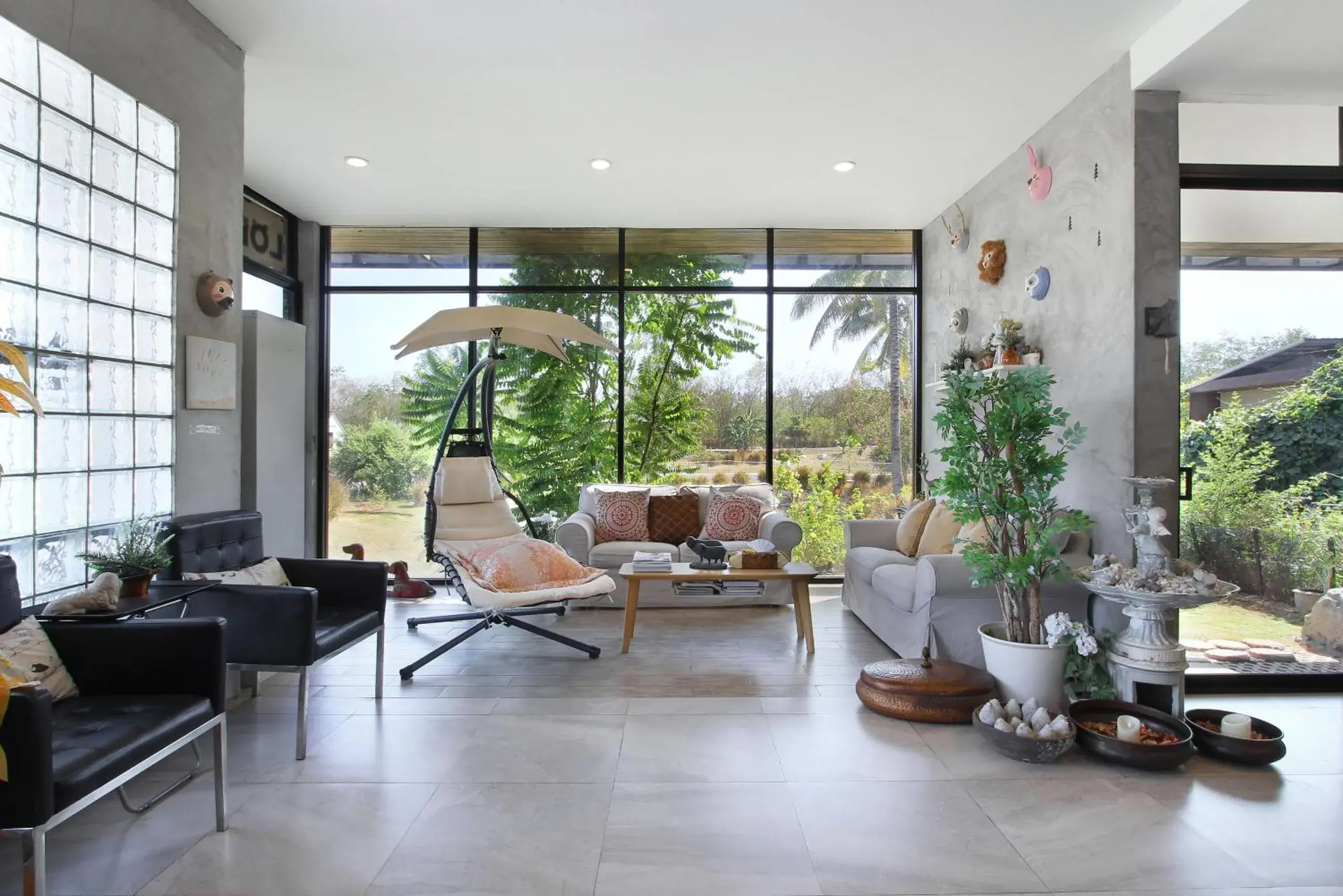 Lobby or reception in White Knot Khao Yai Lobby or reception in White Knot Khao Yai