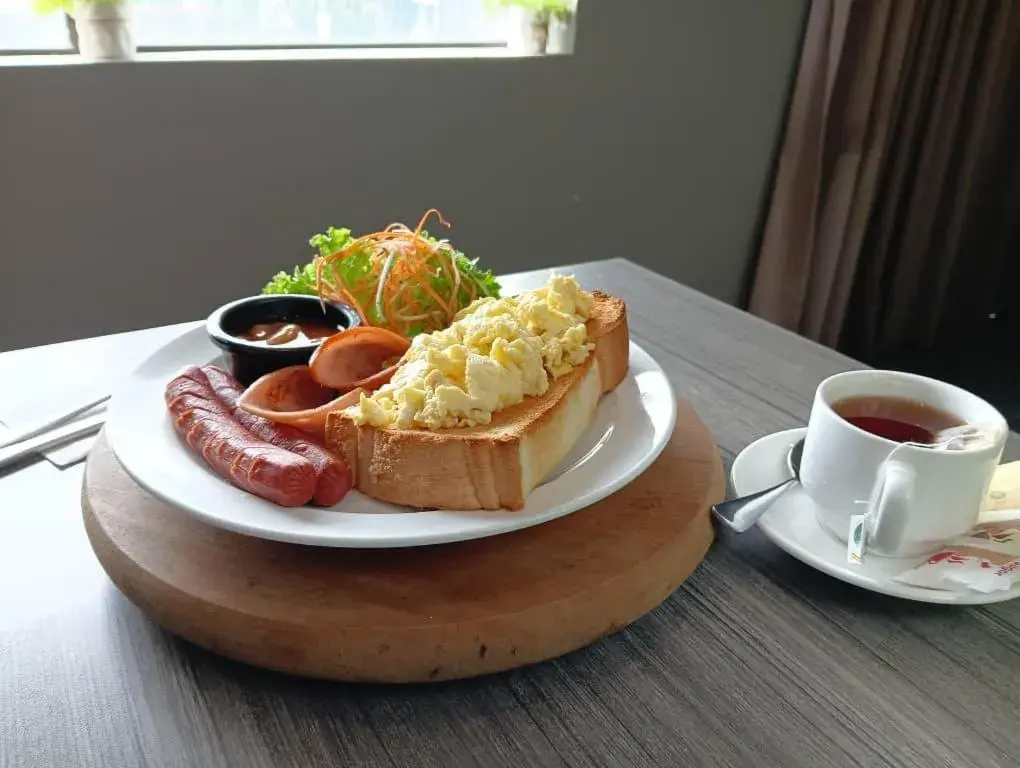 American breakfast in Manhattan Hotel Ipoh American breakfast in Manhattan Hotel Ipoh
