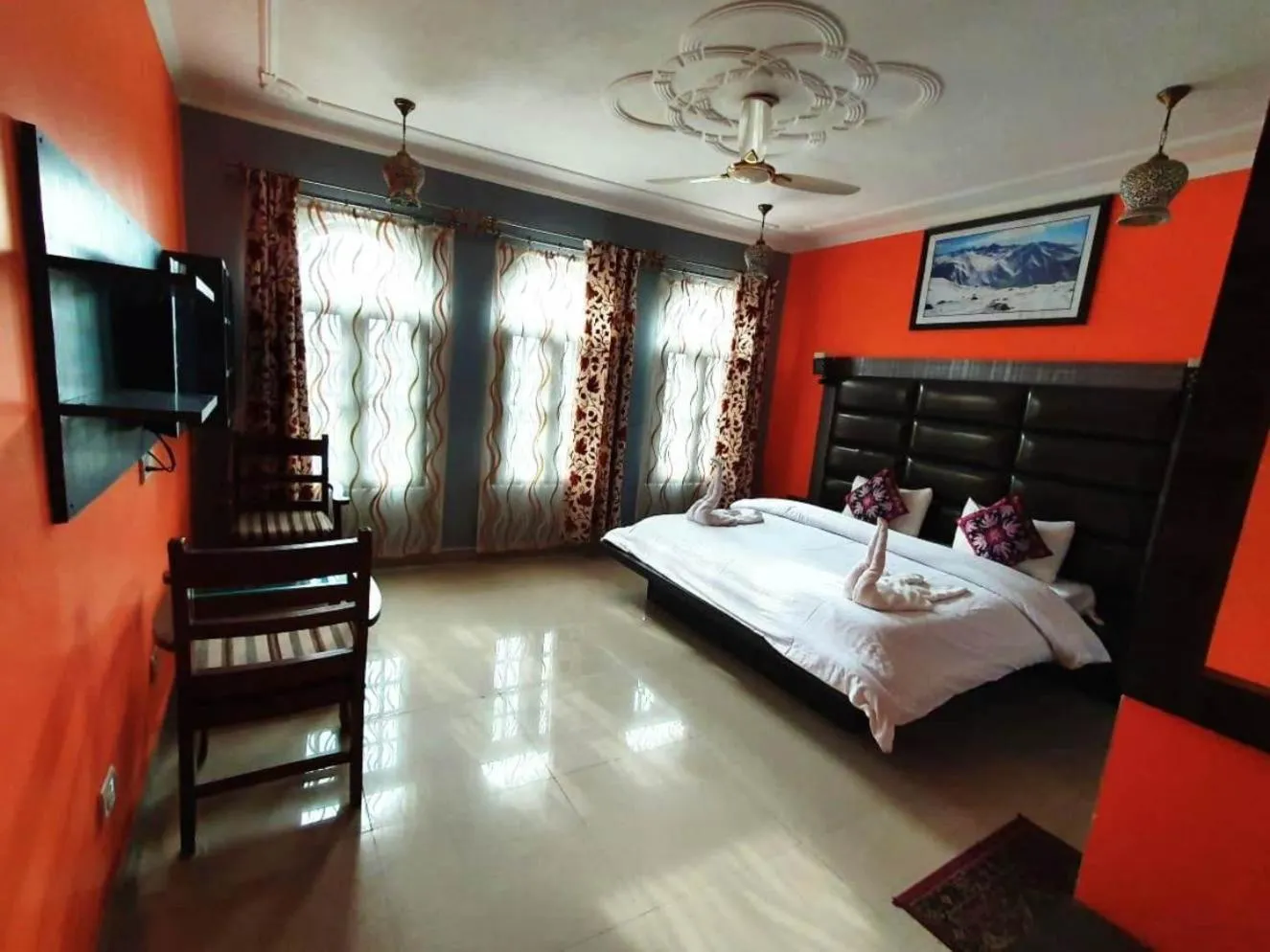 Bedroom, Bed in Hotel Ash Vale