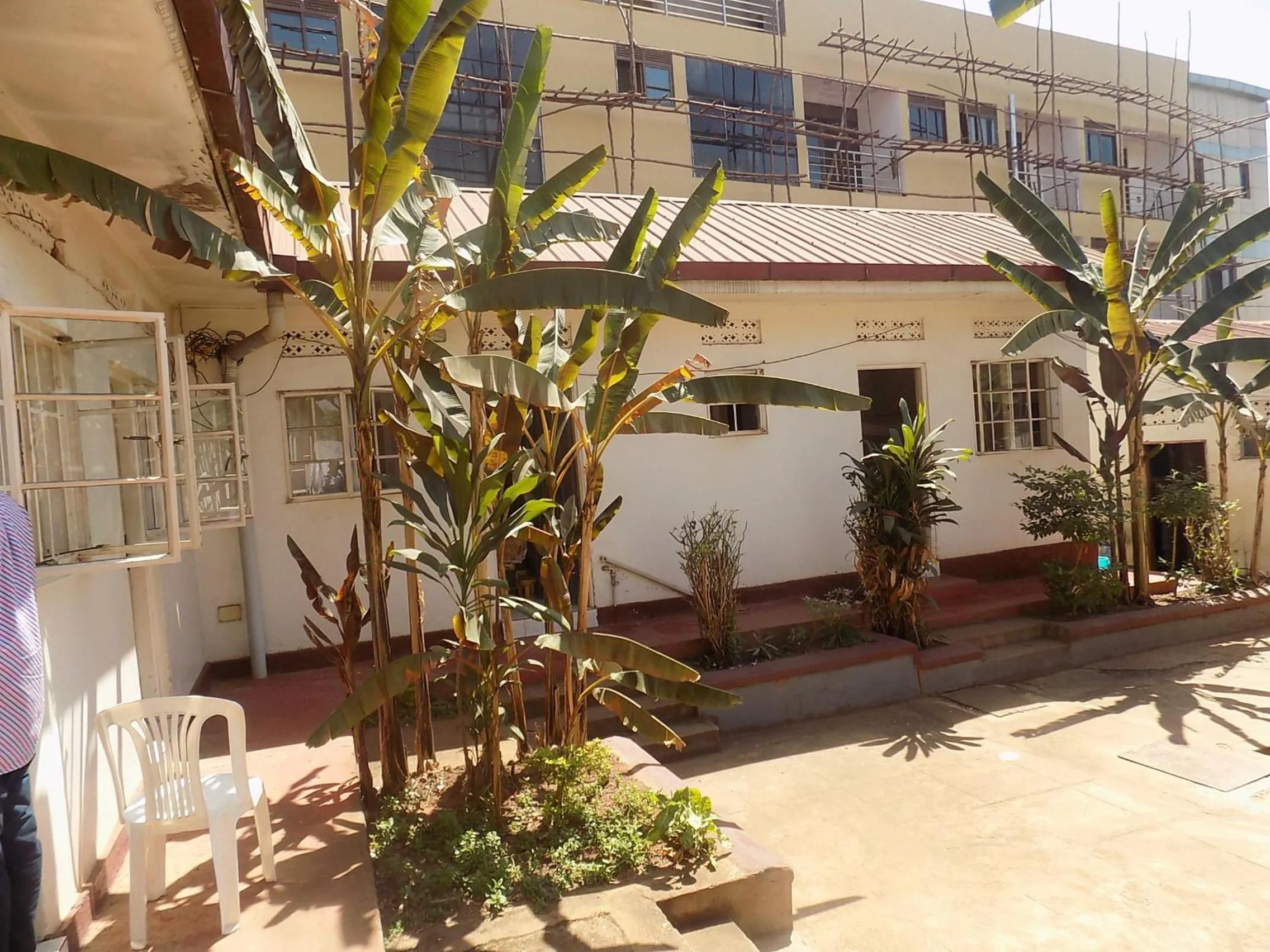 Garden in Manhattan Guesthouse Kampala