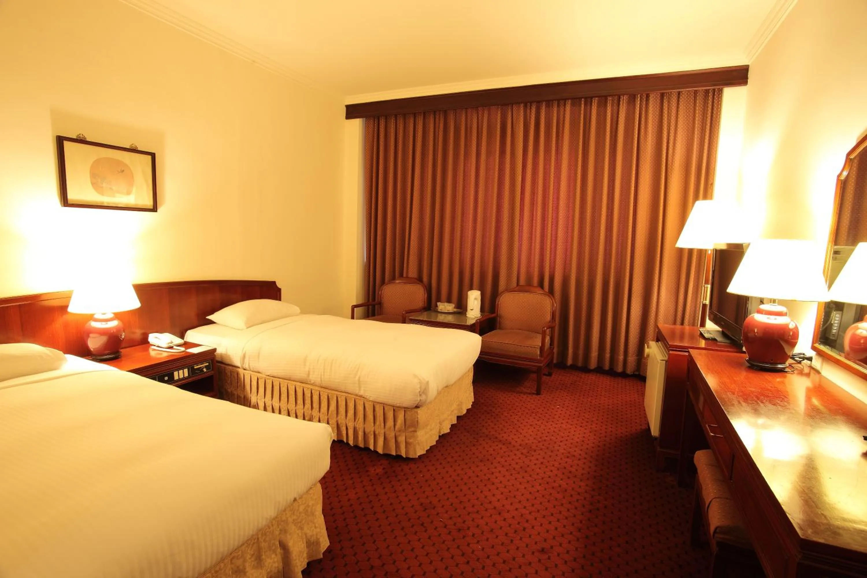 Decorative detail in Nan Tou Hotel