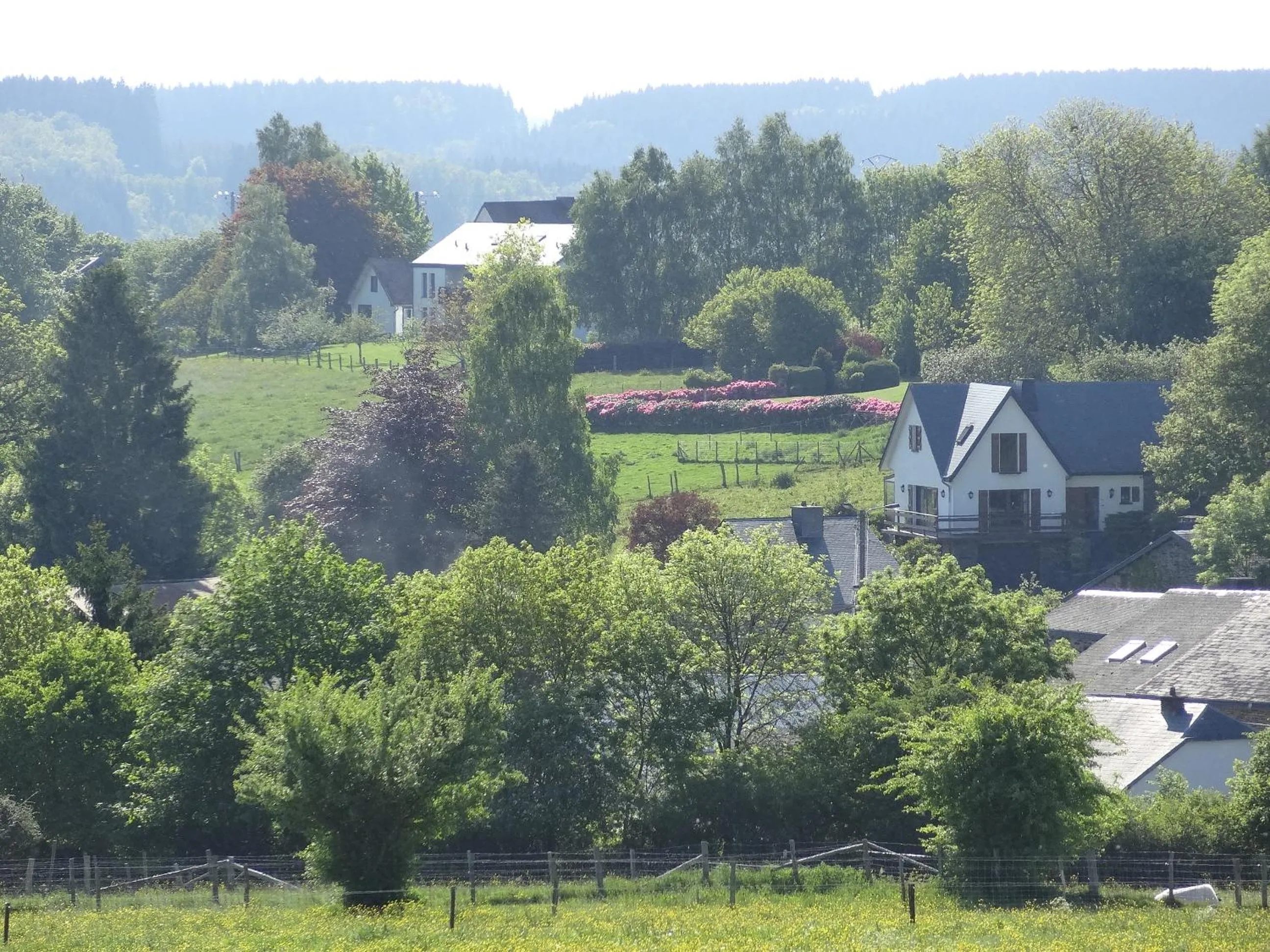Natural landscape in La Fermette Blanche