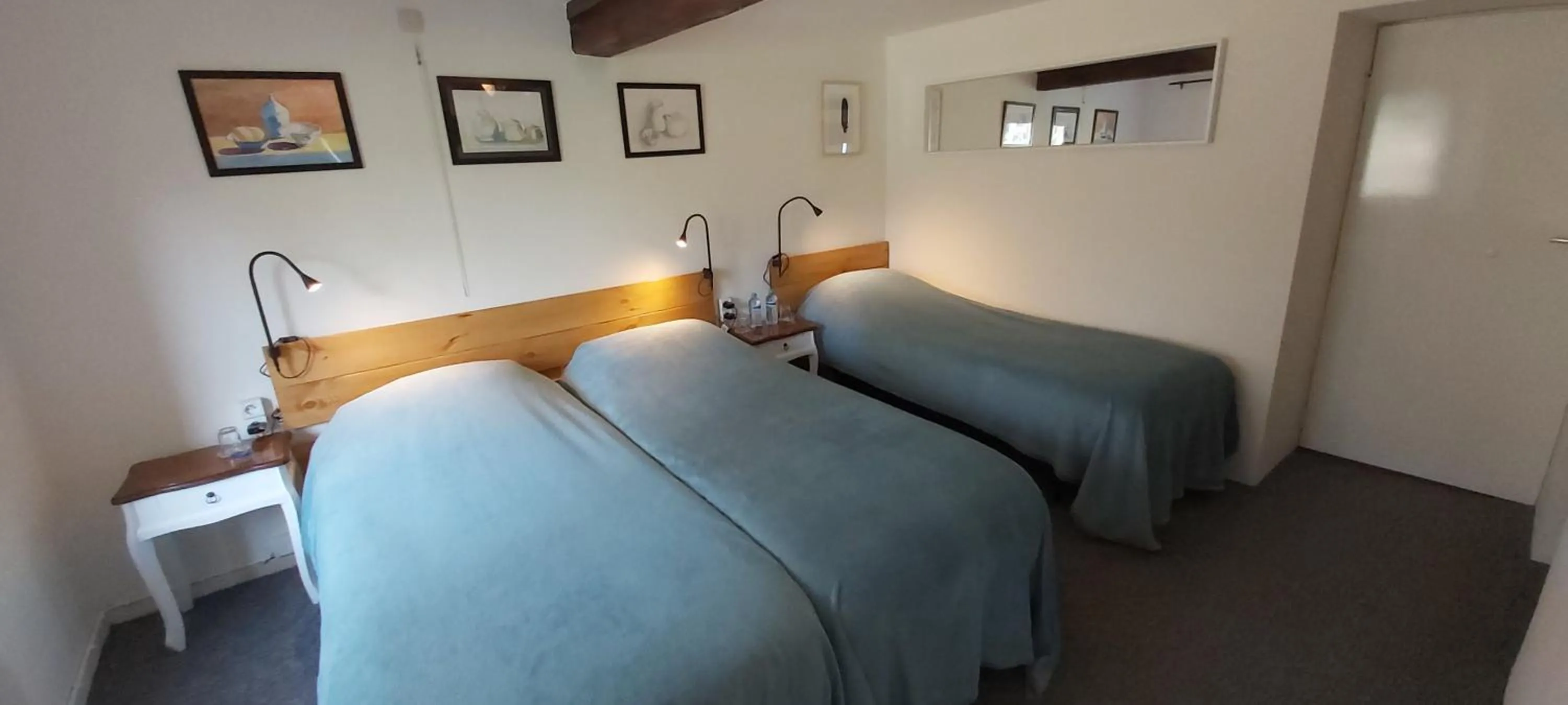 Bedroom in La Fermette Blanche