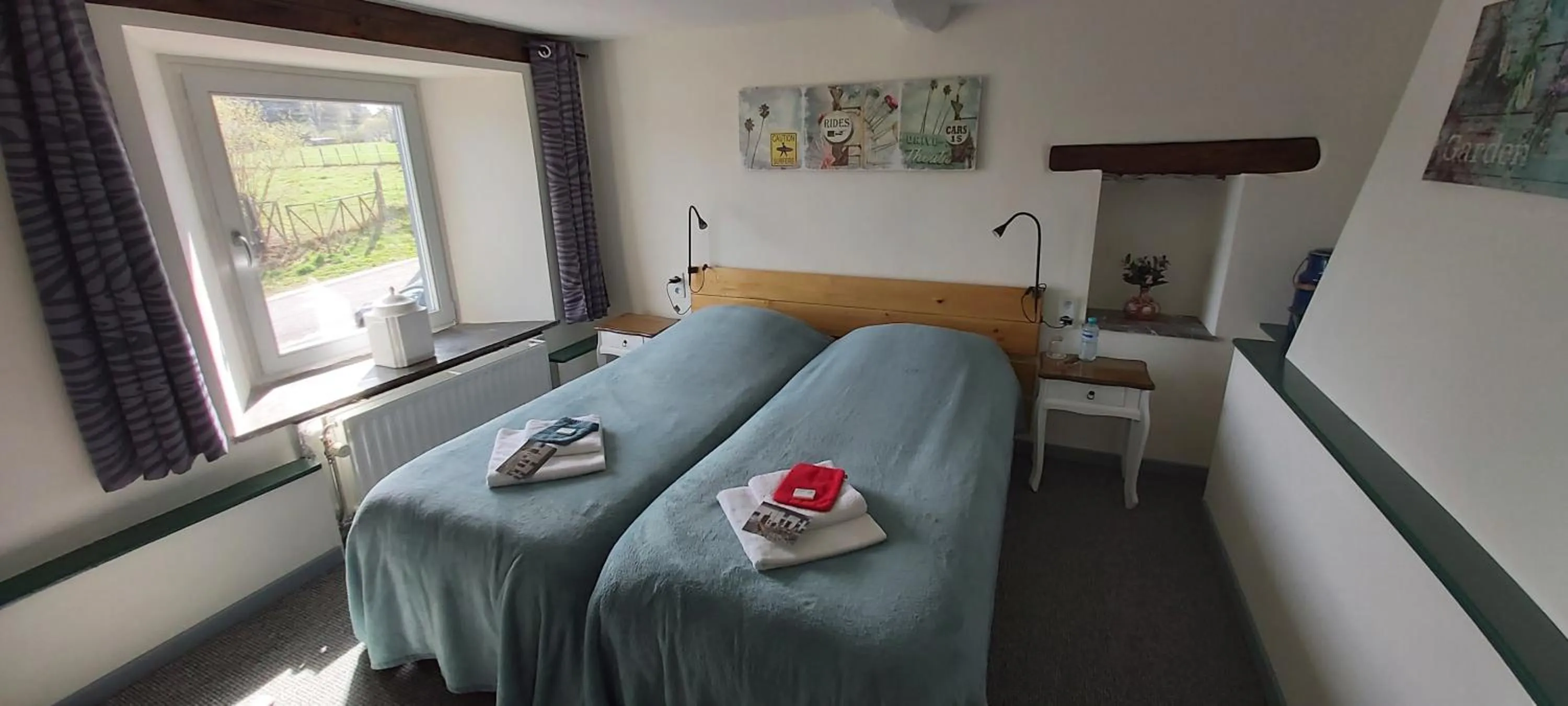 Bedroom in La Fermette Blanche