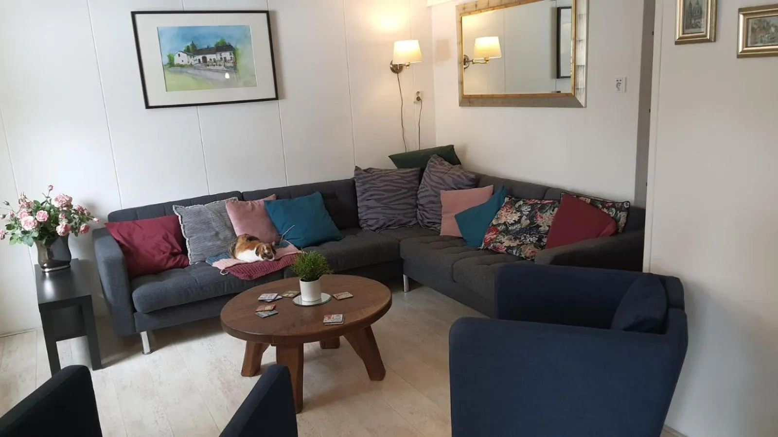 Living room in La Fermette Blanche