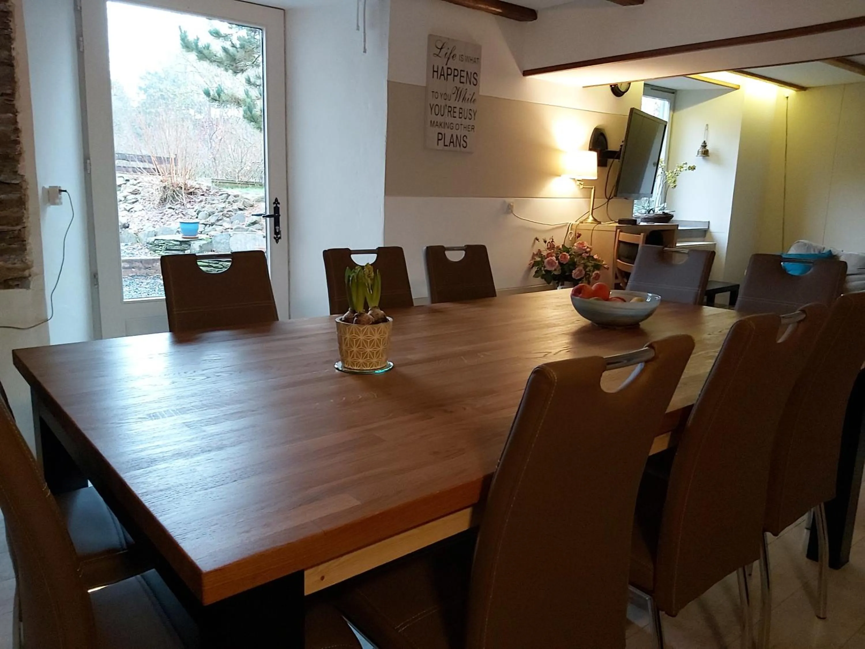 Dining area in La Fermette Blanche