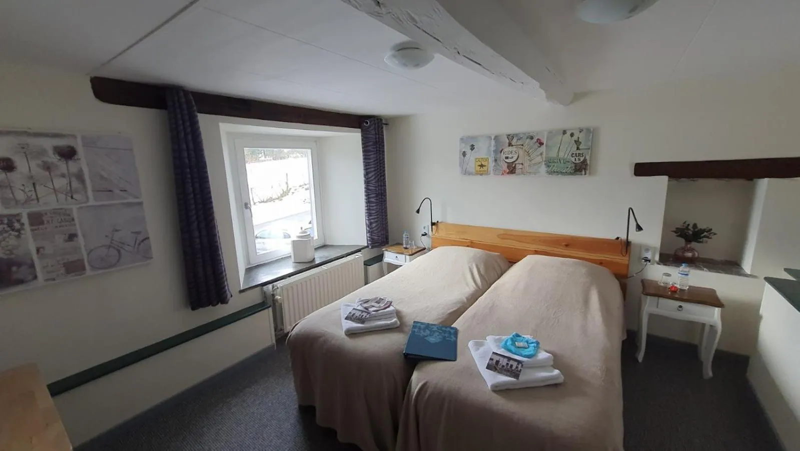 Bedroom in La Fermette Blanche
