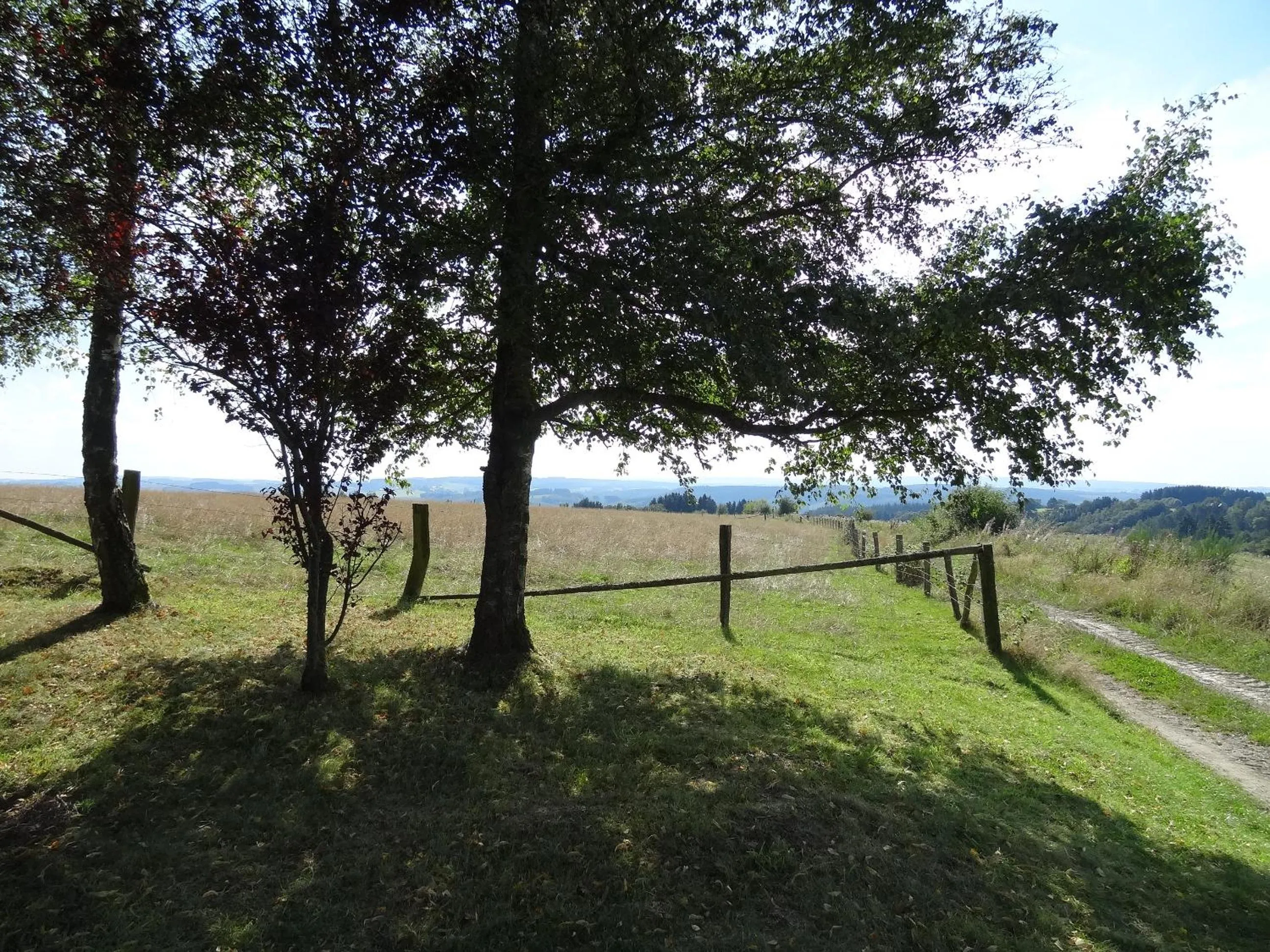 Natural landscape in La Fermette Blanche
