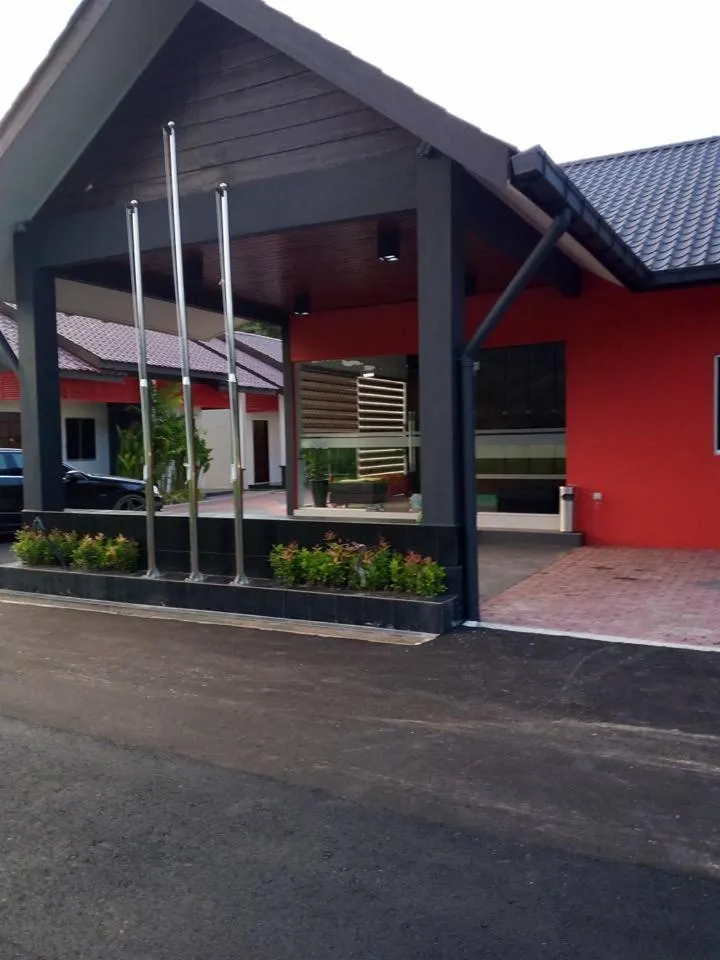 Facade/entrance in Anjung Villa