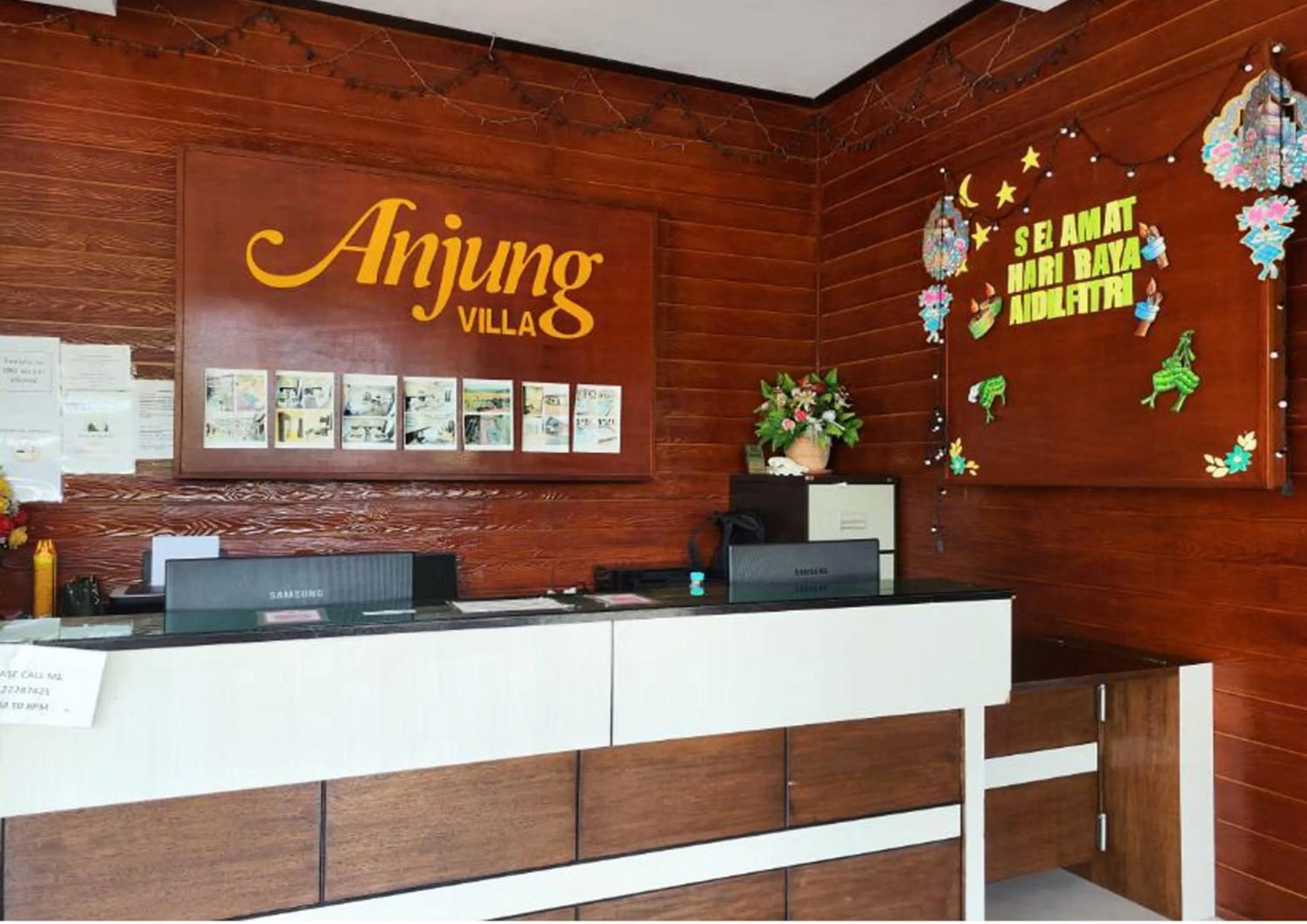 Lobby or reception in Anjung Villa