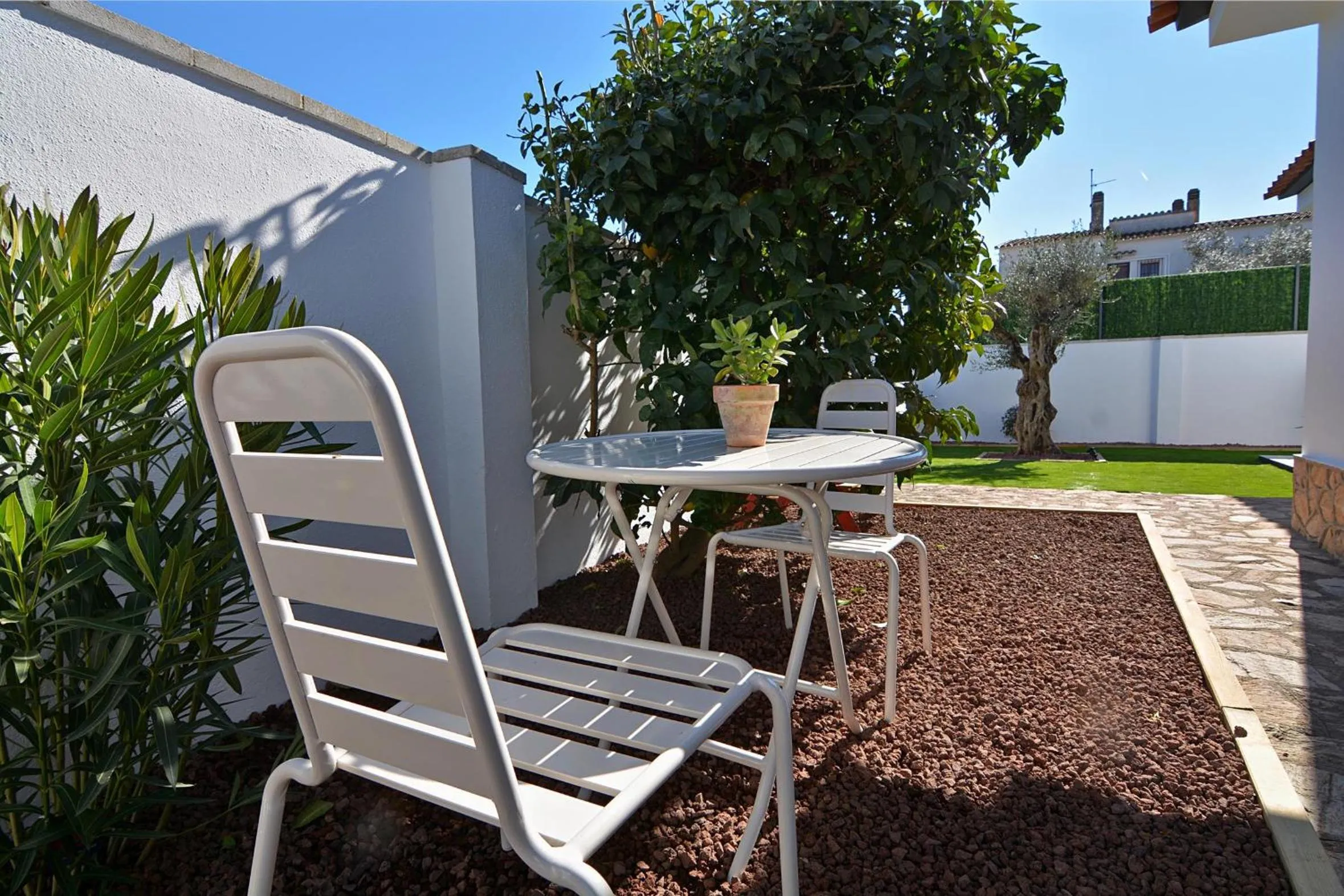 Patio in Holiday Home Vinya