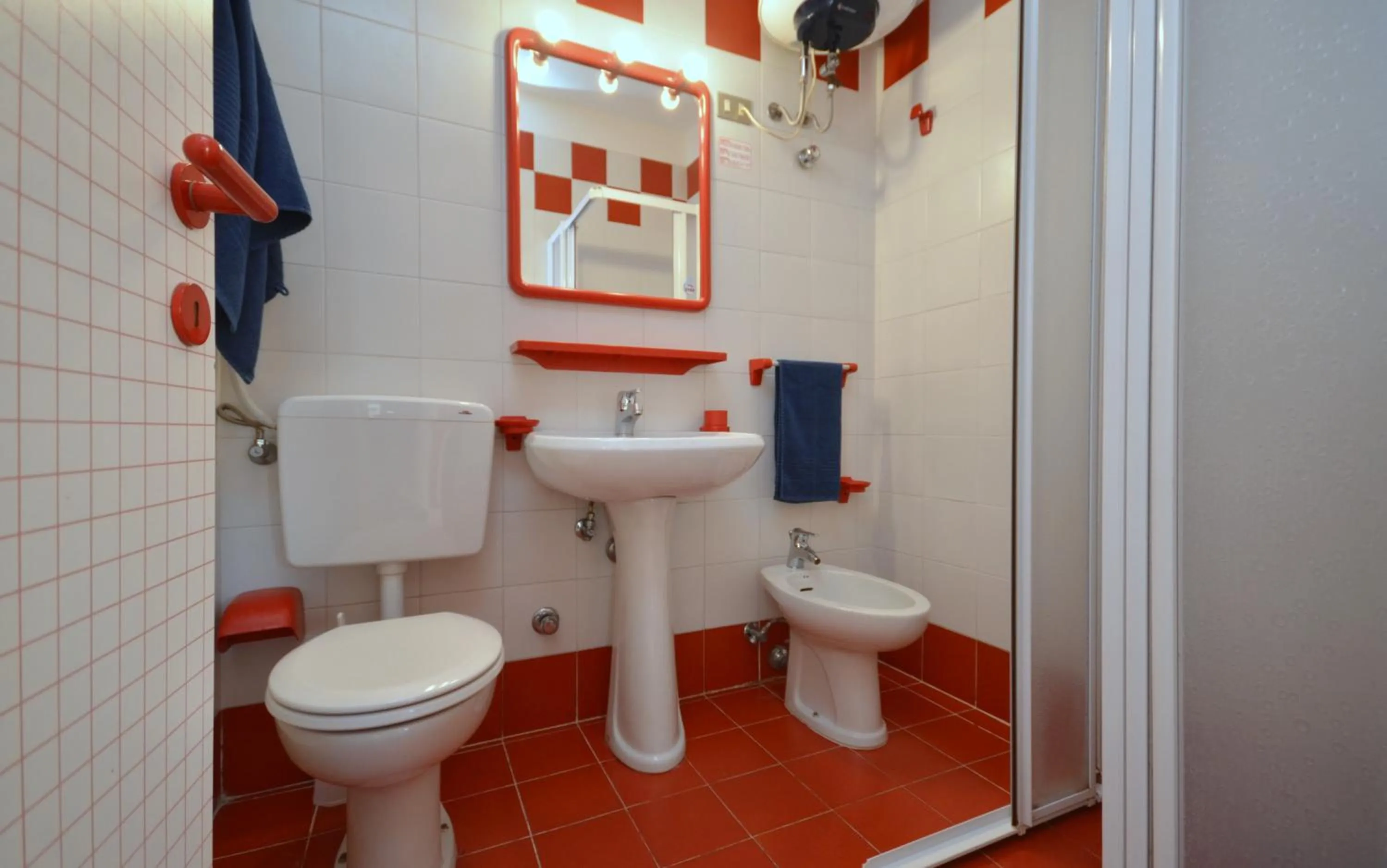 Bathroom in Appartamenti Urano