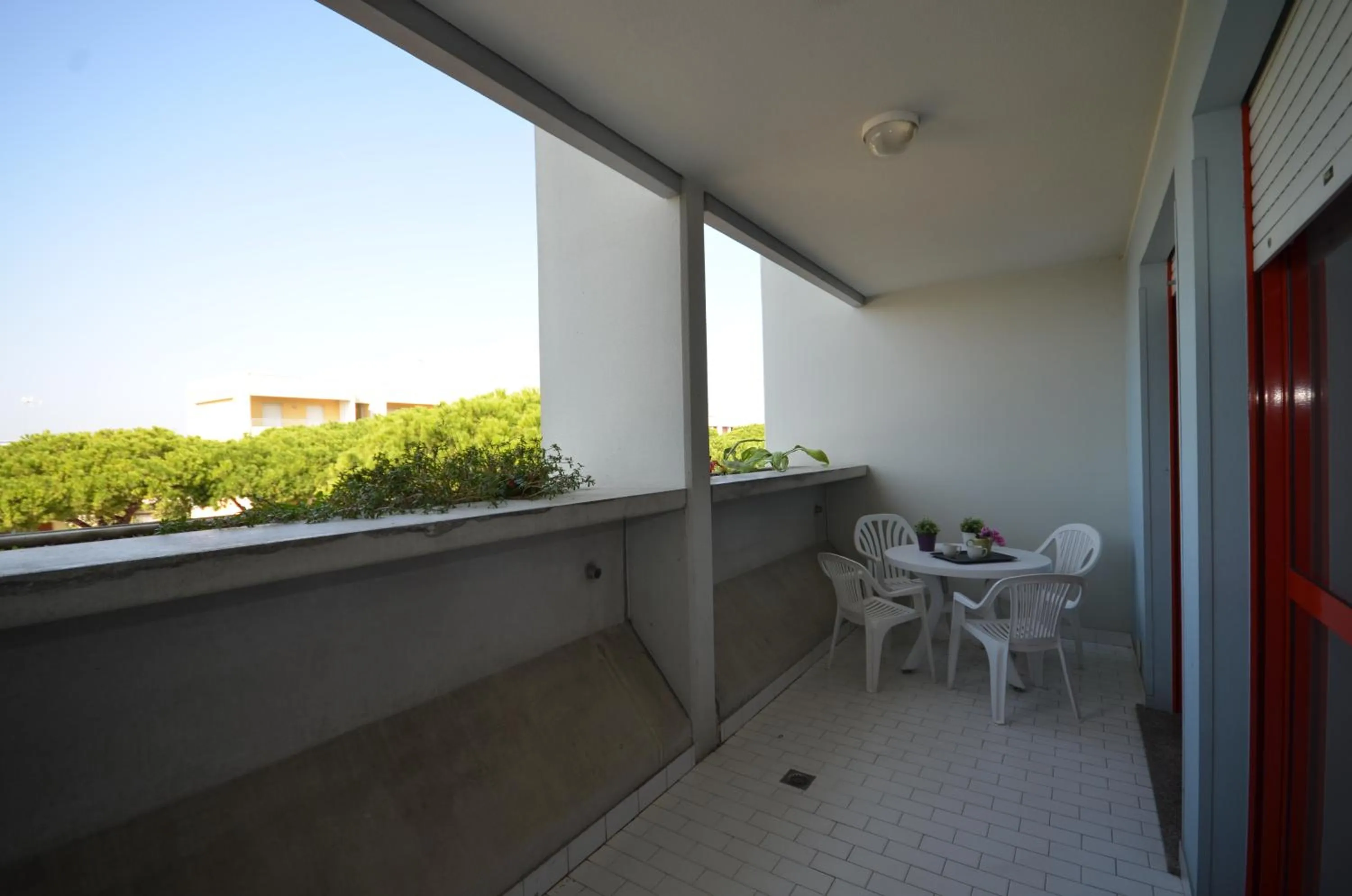 Patio in Appartamenti Urano