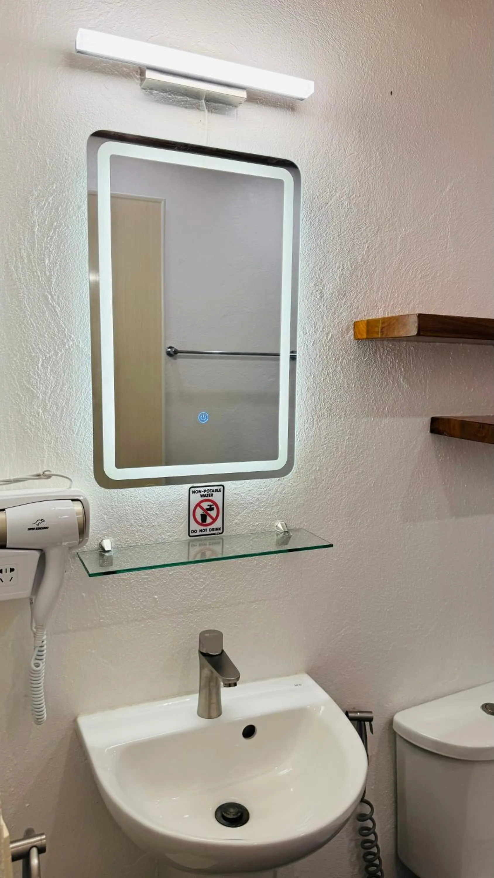 Bathroom in Footprints Beach Resort