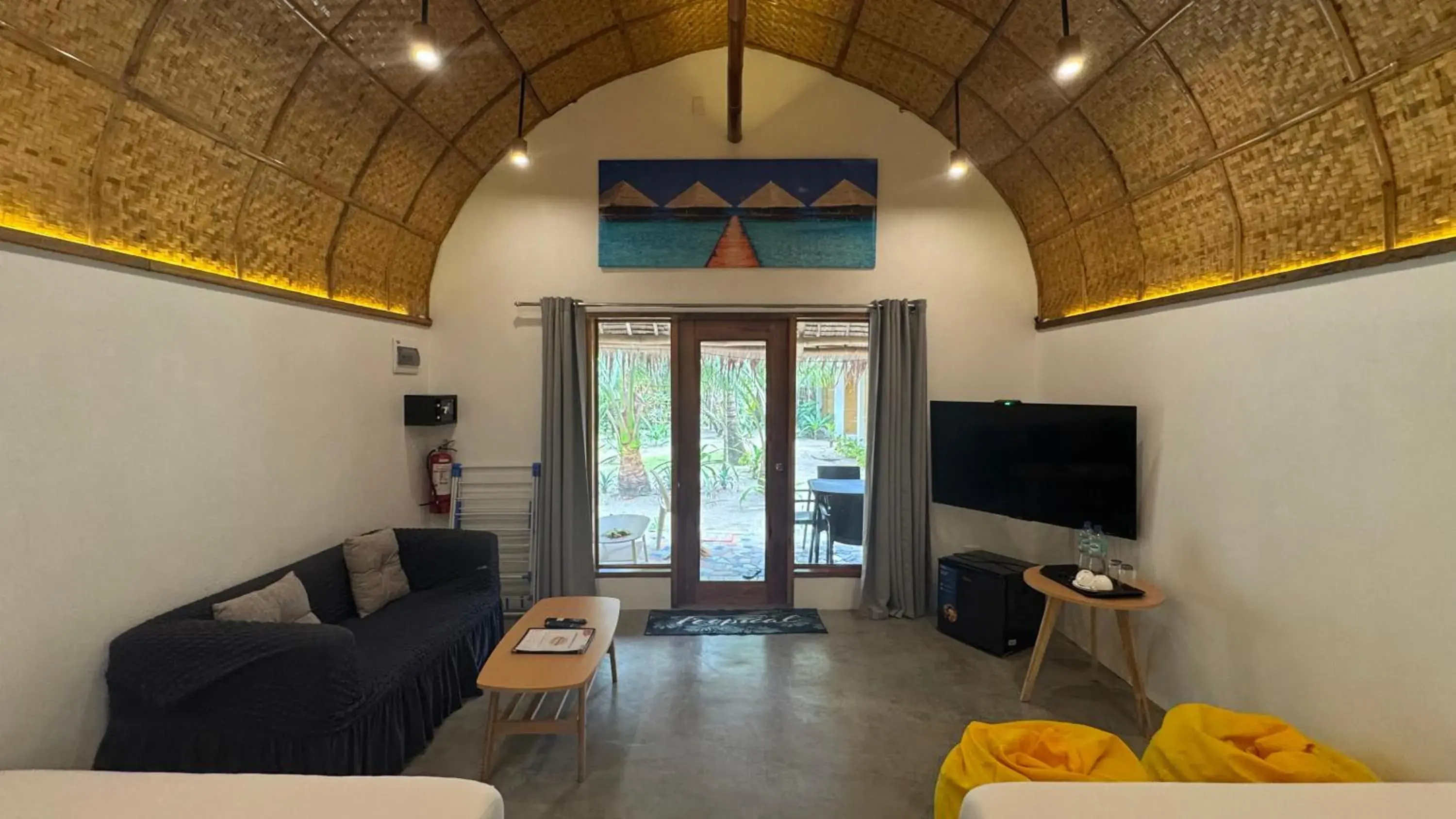 Living room in Footprints Beach Resort Living room in Footprints Beach Resort