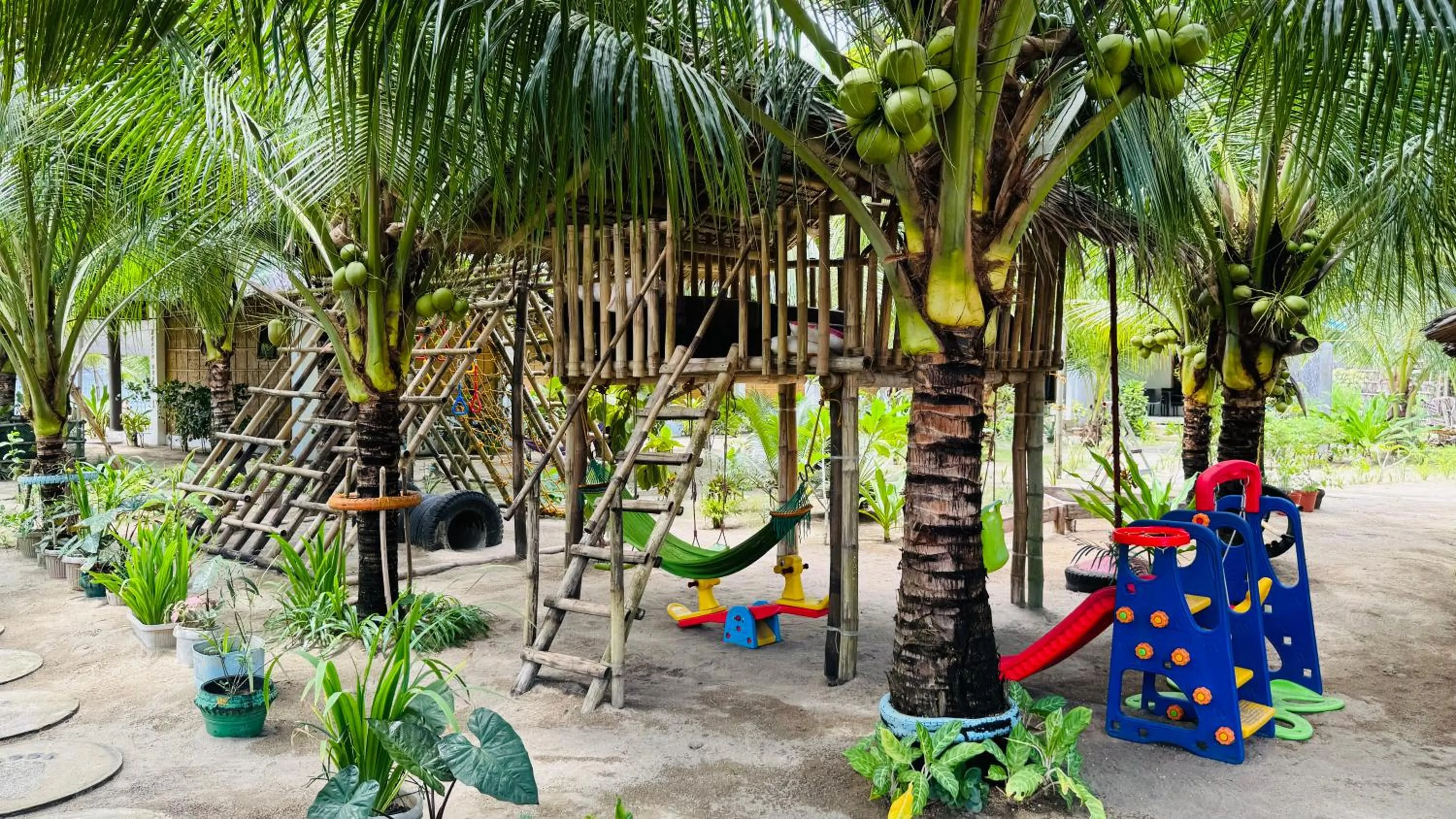 Natural landscape in Footprints Beach Resort