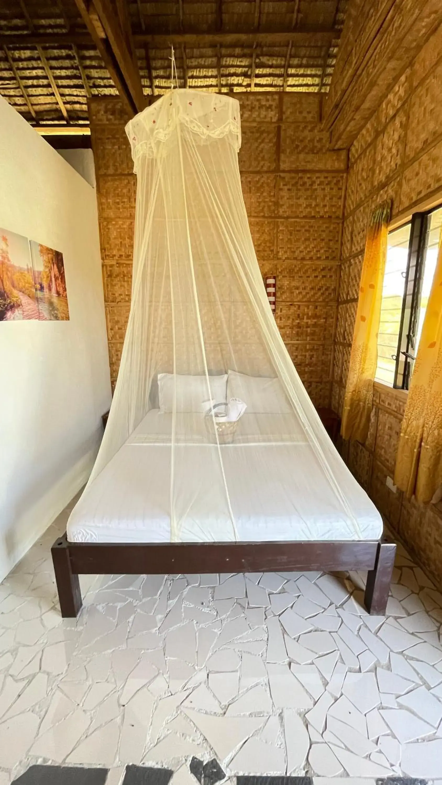 Bed in Footprints Beach Resort Bed in Footprints Beach Resort