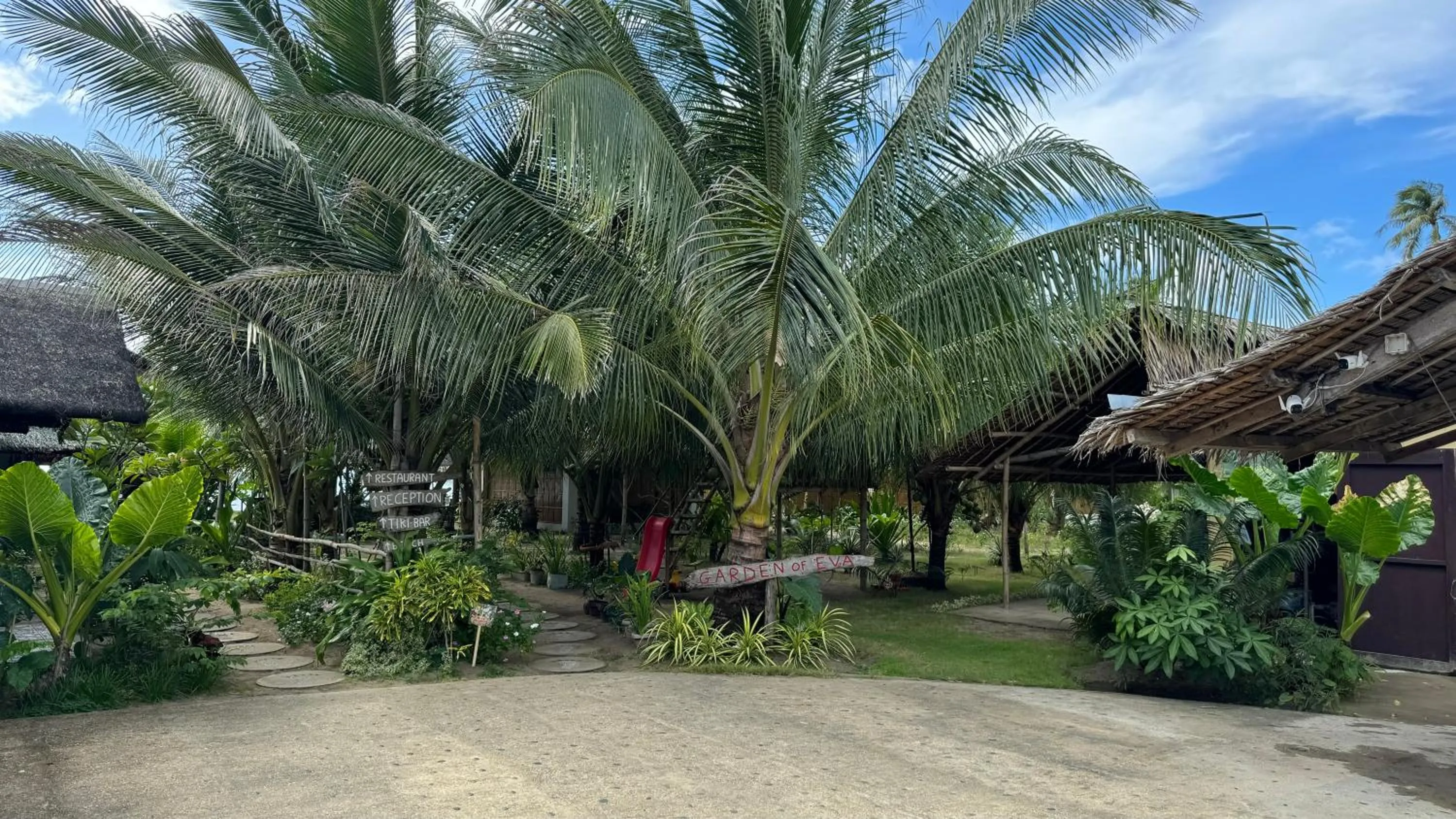 Natural landscape in Footprints Beach Resort