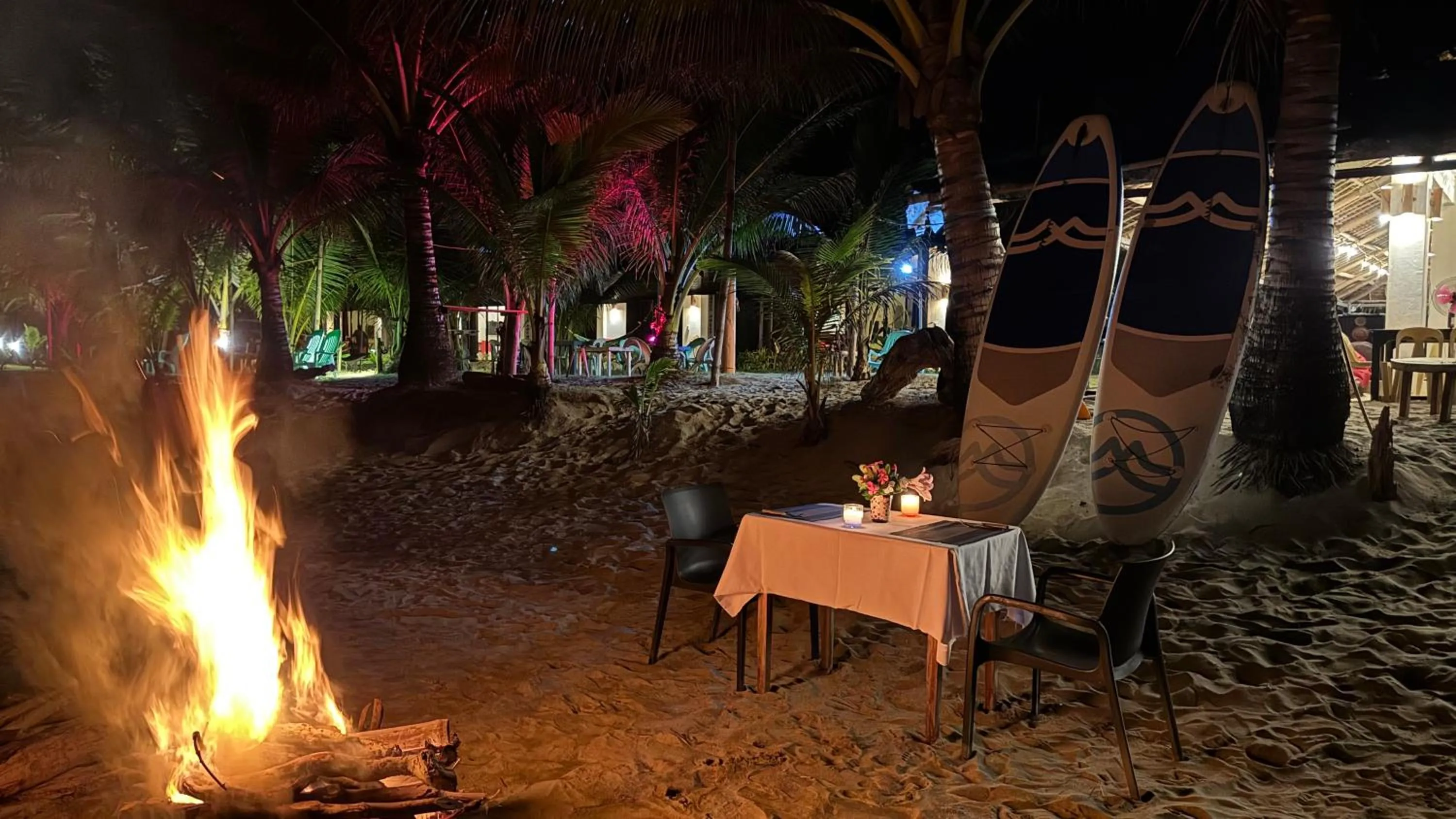 Night in Footprints Beach Resort