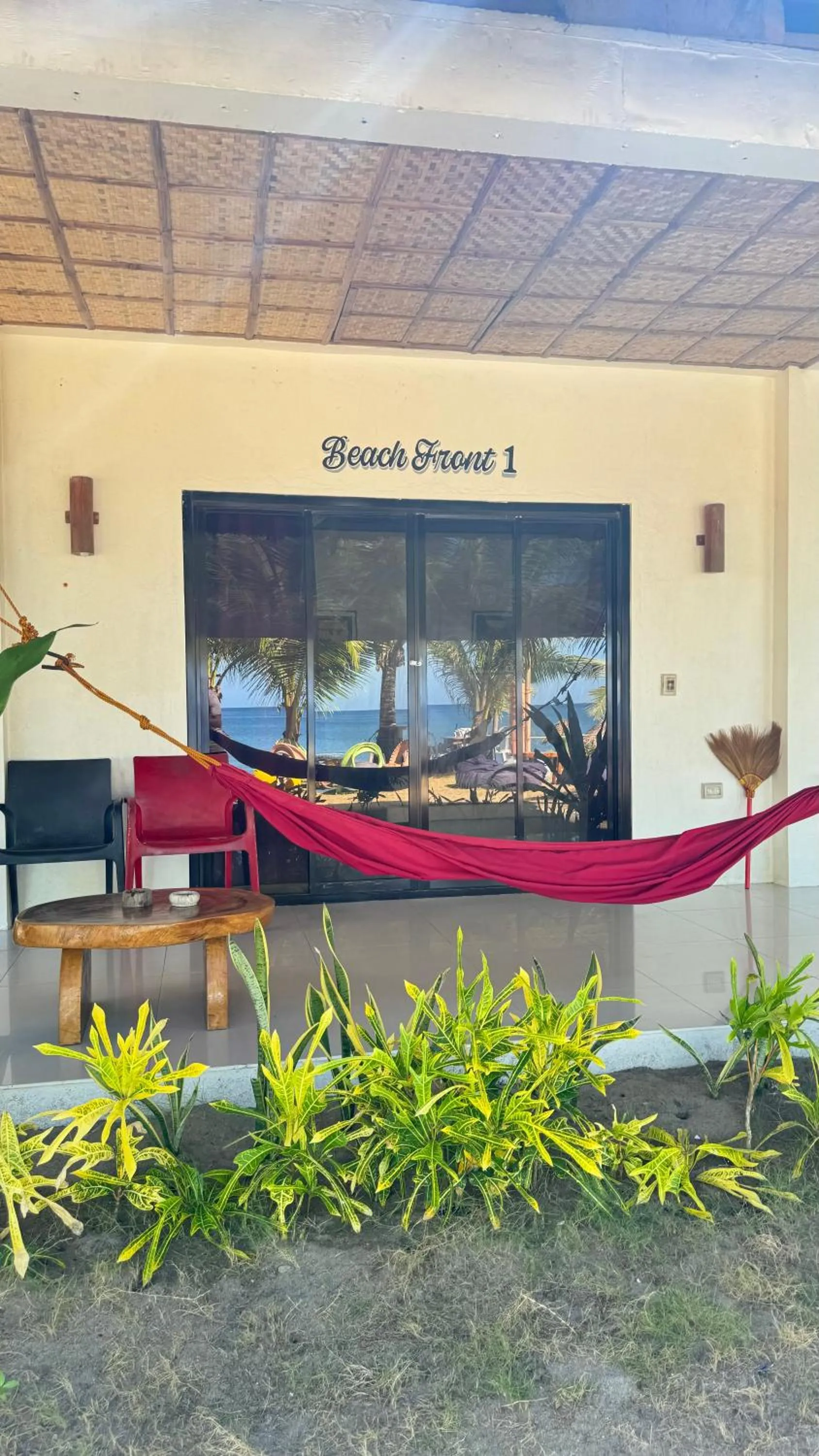 Patio in Footprints Beach Resort