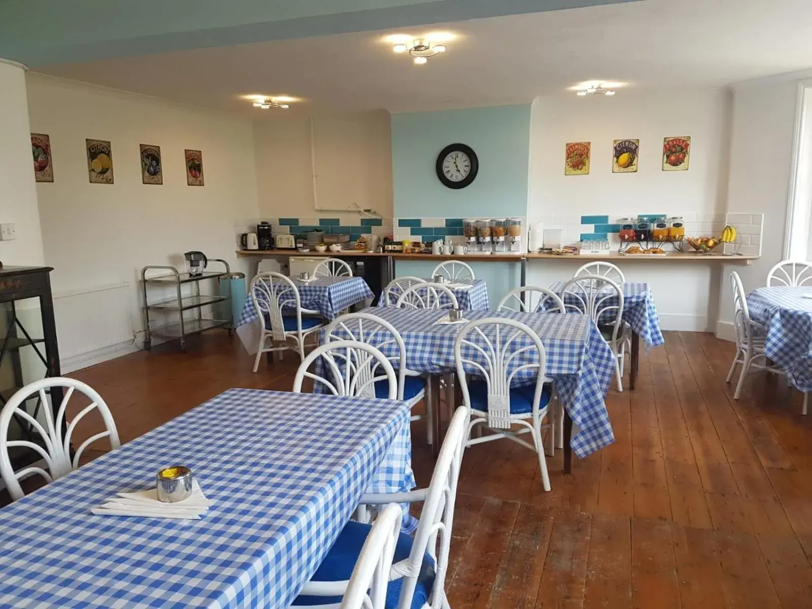 Continental breakfast in Westward Ho Hotel Continental breakfast in Westward Ho Hotel