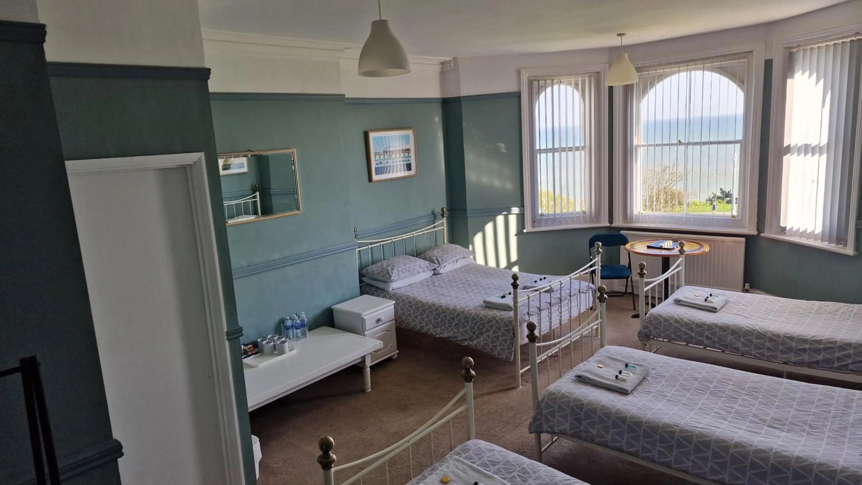 Sea view, Bed in Westward Ho Hotel