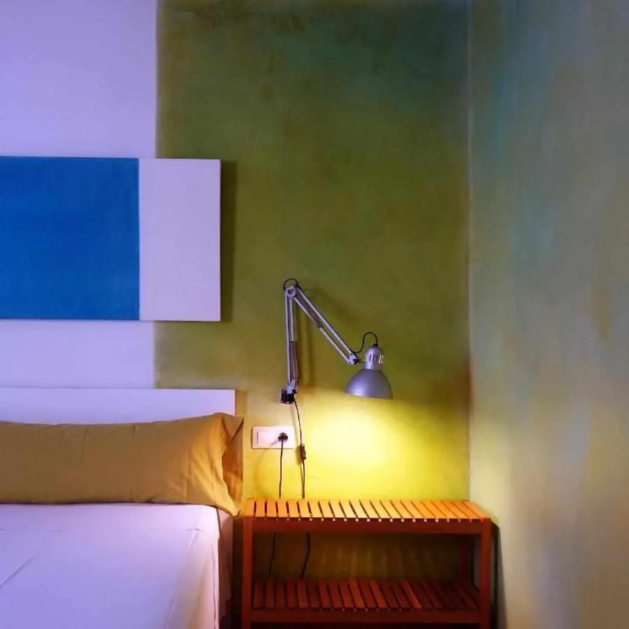 Bed in Hotel rural HD Riudebitlles art i allotjament