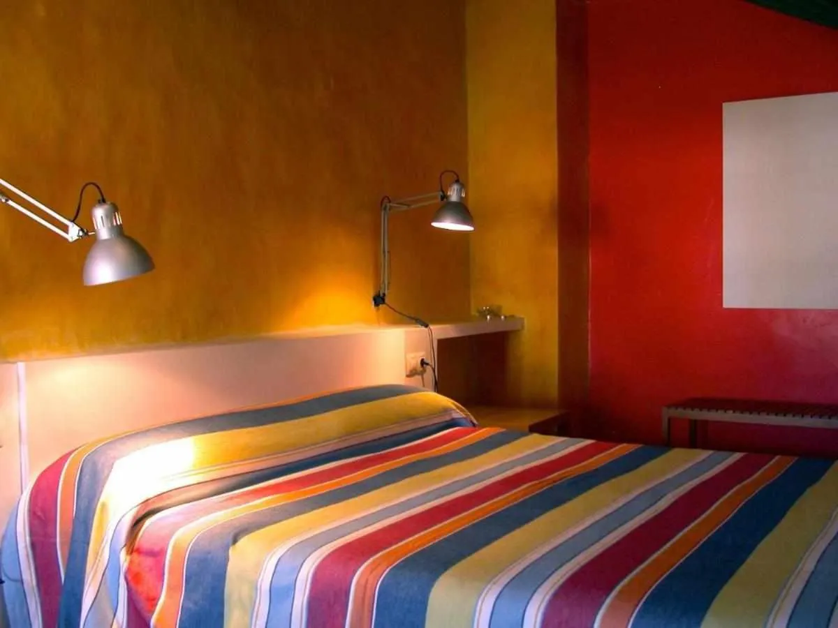 Bed in Hotel rural HD Riudebitlles art i allotjament