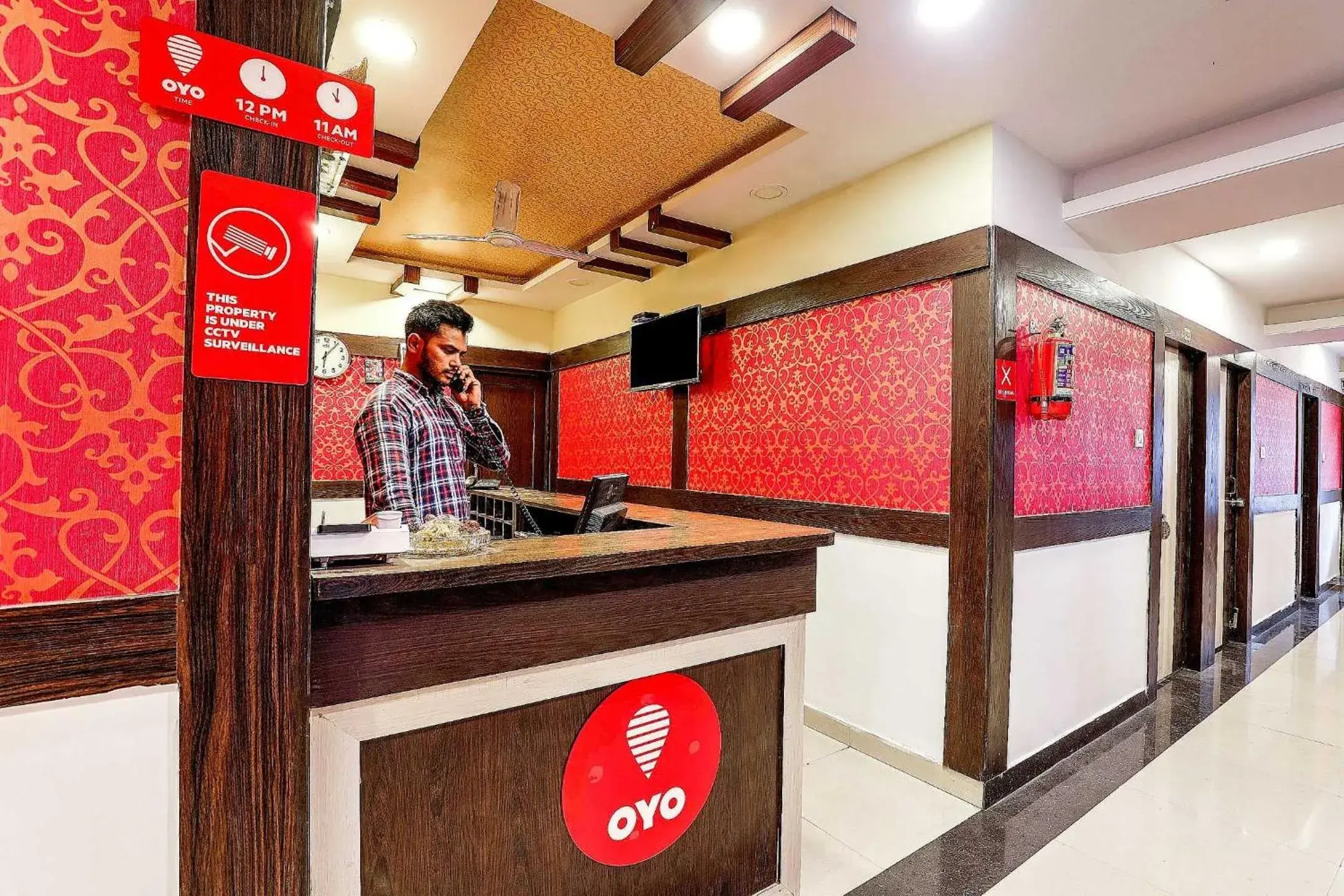 Lobby or reception in Hotel O Deccan Lodging And Boarding Lobby or reception in Hotel O Deccan Lodging And Boarding