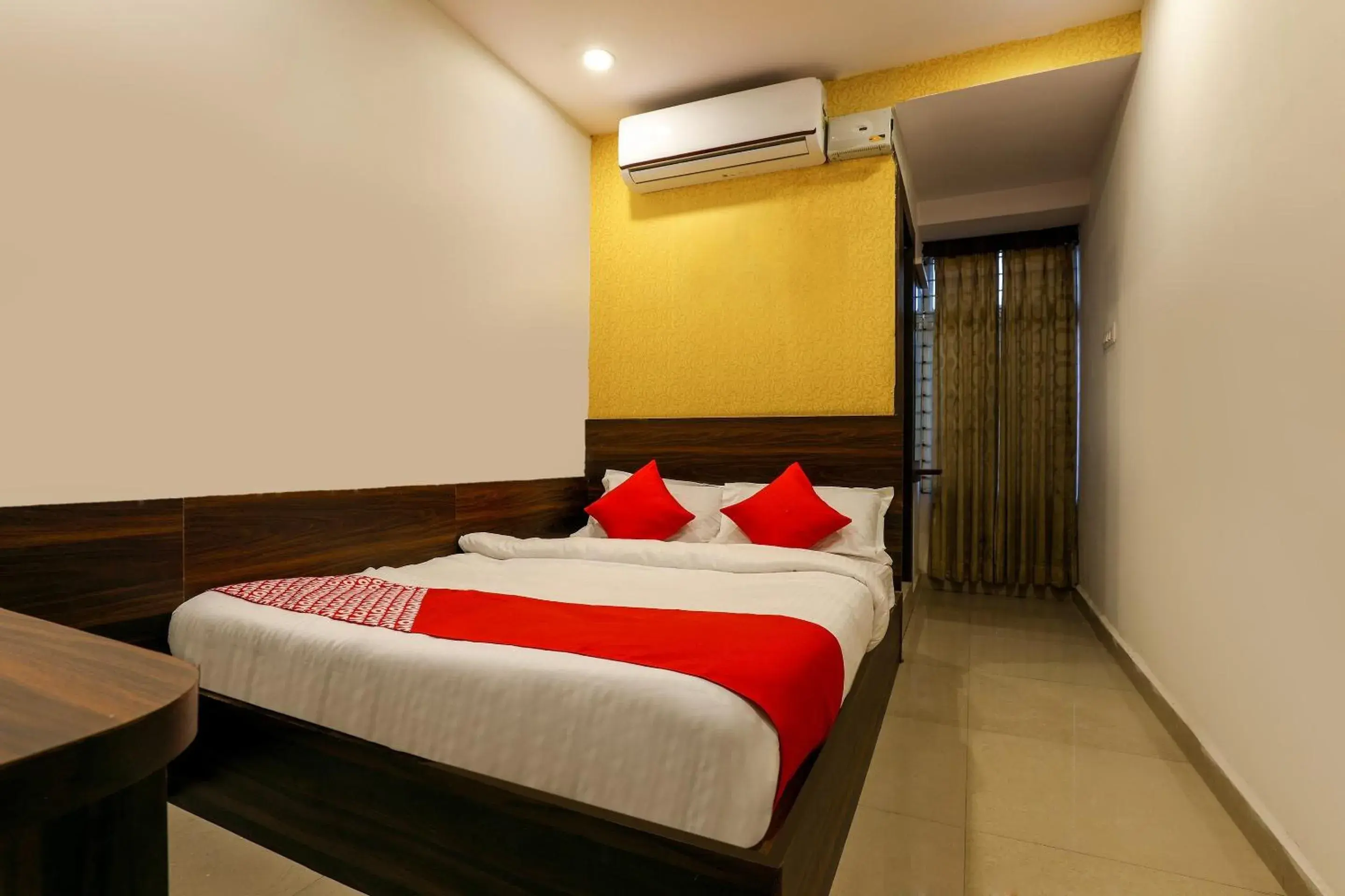 Bedroom, Bed in Hotel O Deccan Lodging And Boarding Bedroom, Bed in Hotel O Deccan Lodging And Boarding