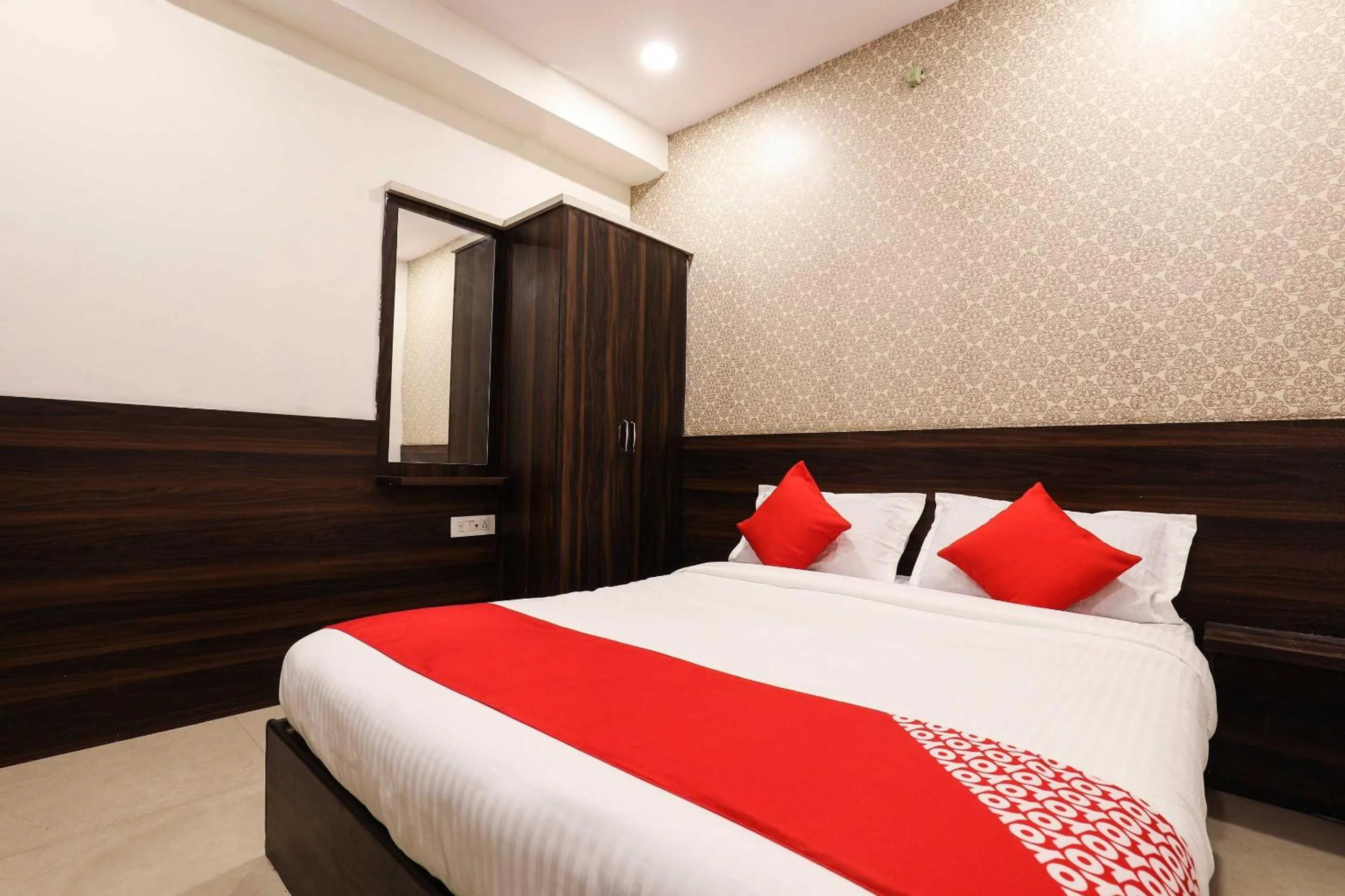 Bedroom, Bed in Hotel O Deccan Lodging And Boarding