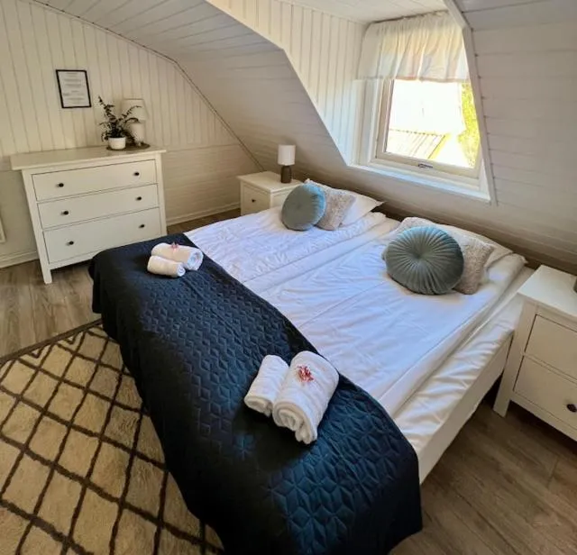 Bed in Missionshuset Bed & Breakfast