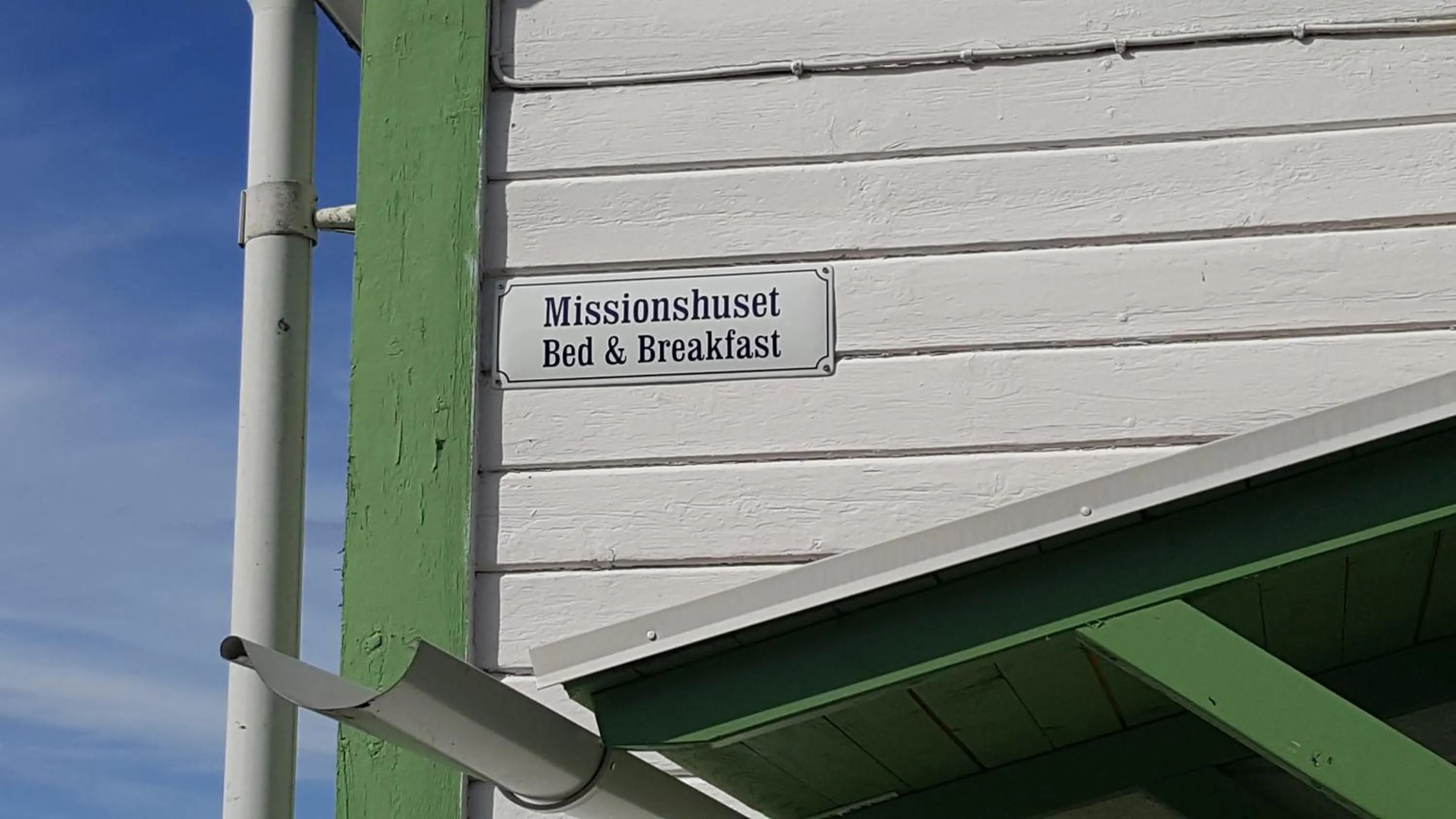 Logo/Certificate/Sign in Missionshuset Bed & Breakfast