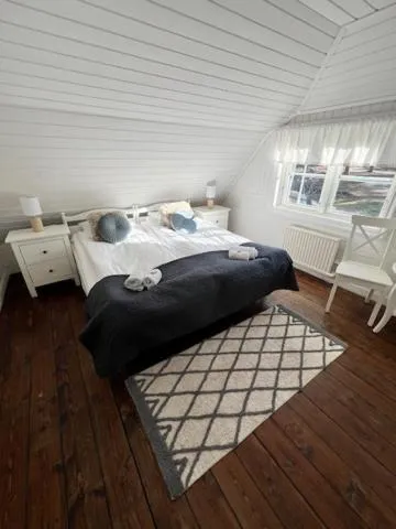 Bed in Missionshuset Bed & Breakfast