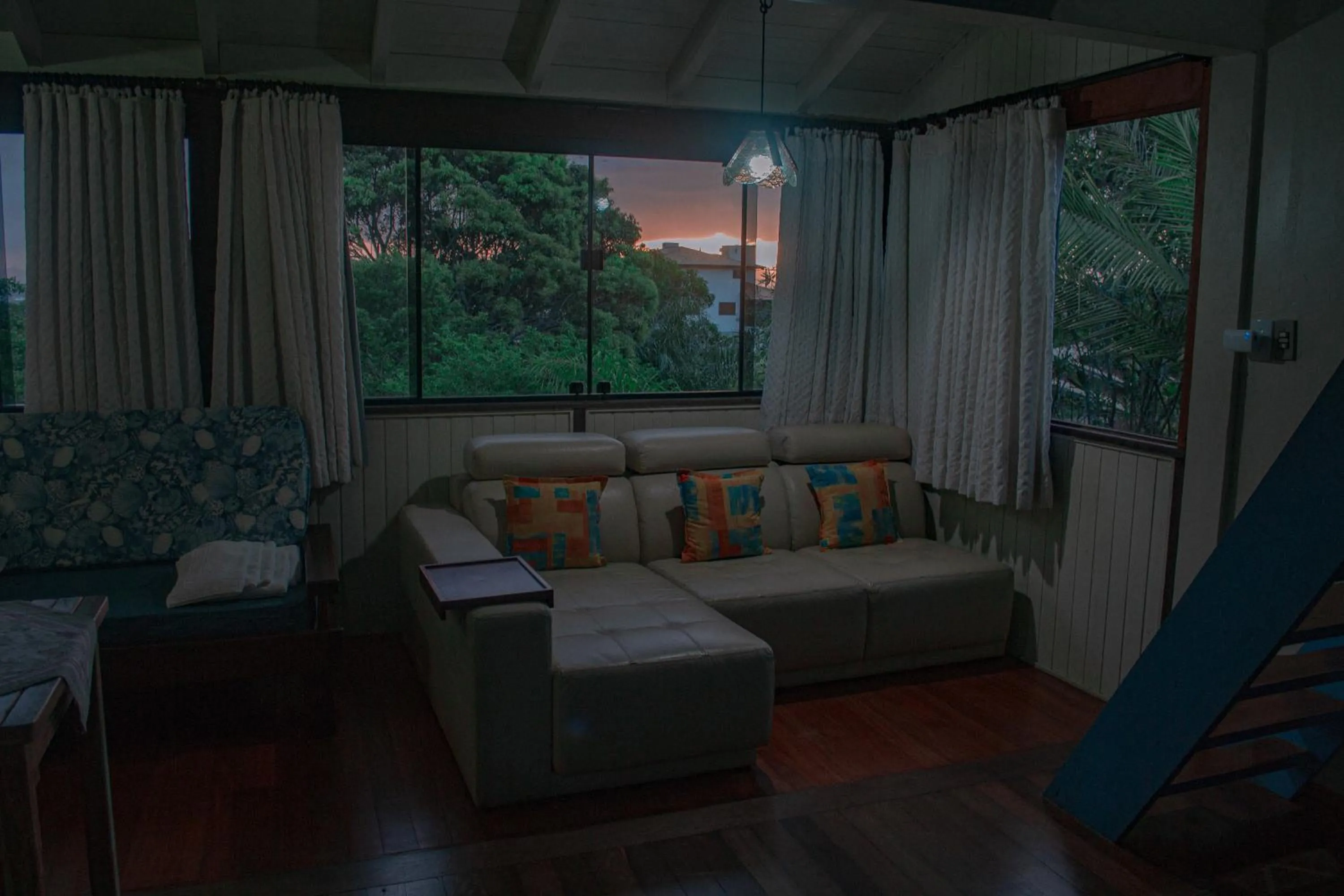 Living room in Doce Cabana Pousada